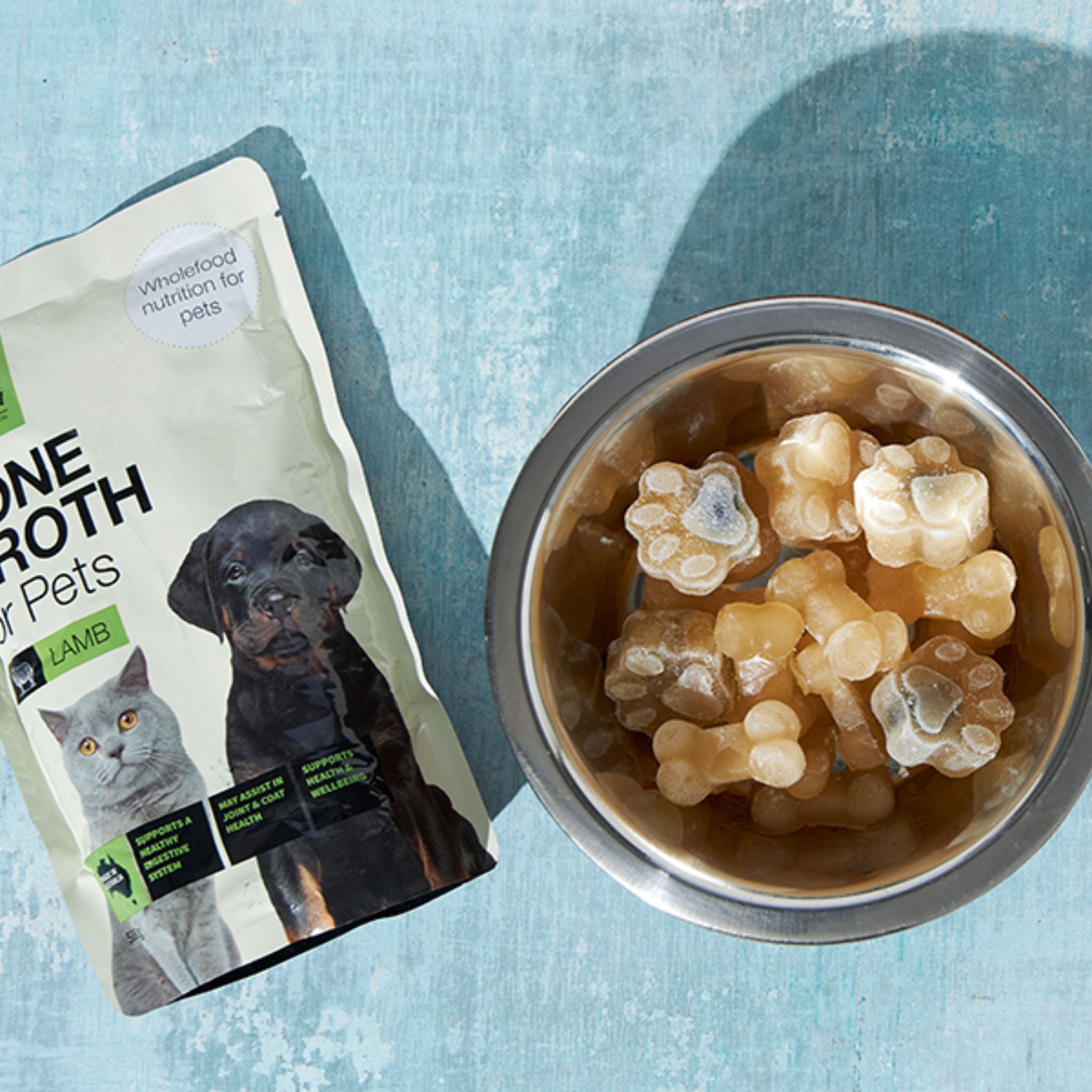 The Art of Whole Food Lamb Bone Broth for Pets