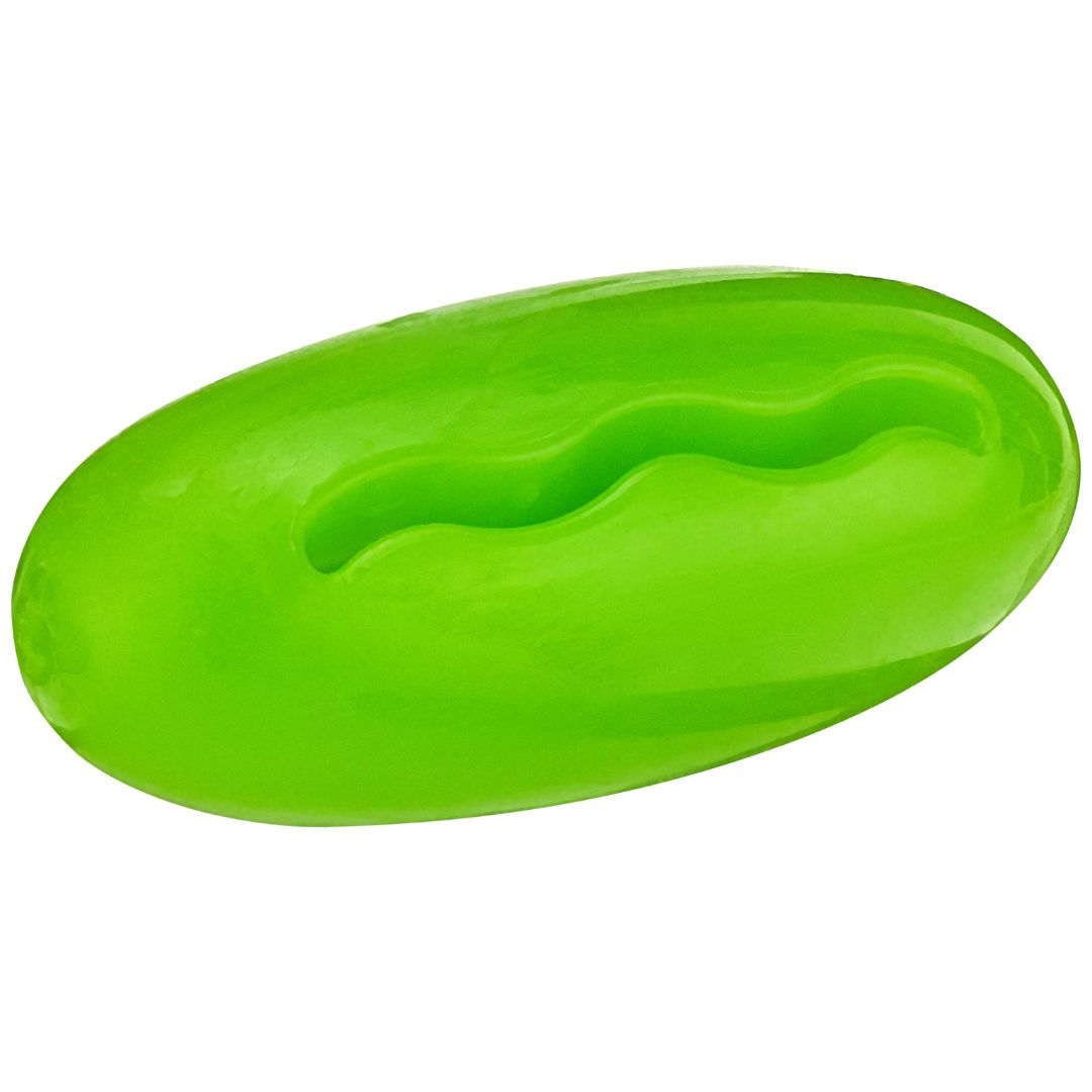 Starmark Dog Toys Treat Dispensing Pickle Pocket | PeekAPaw Pet Supplies