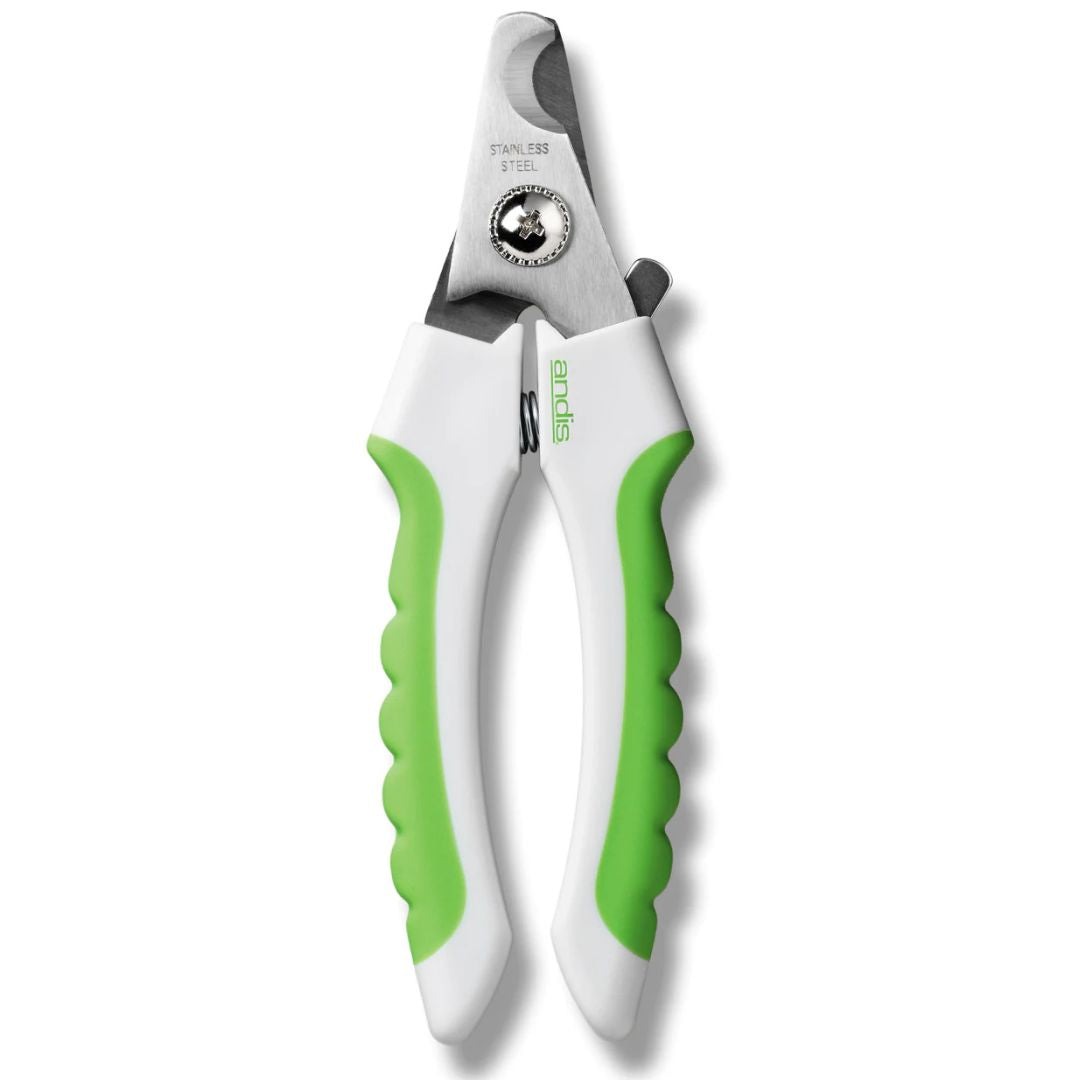 Andis Pet Grooming Nail Clipper White Lime Green | PeekAPaw Pet Supplies