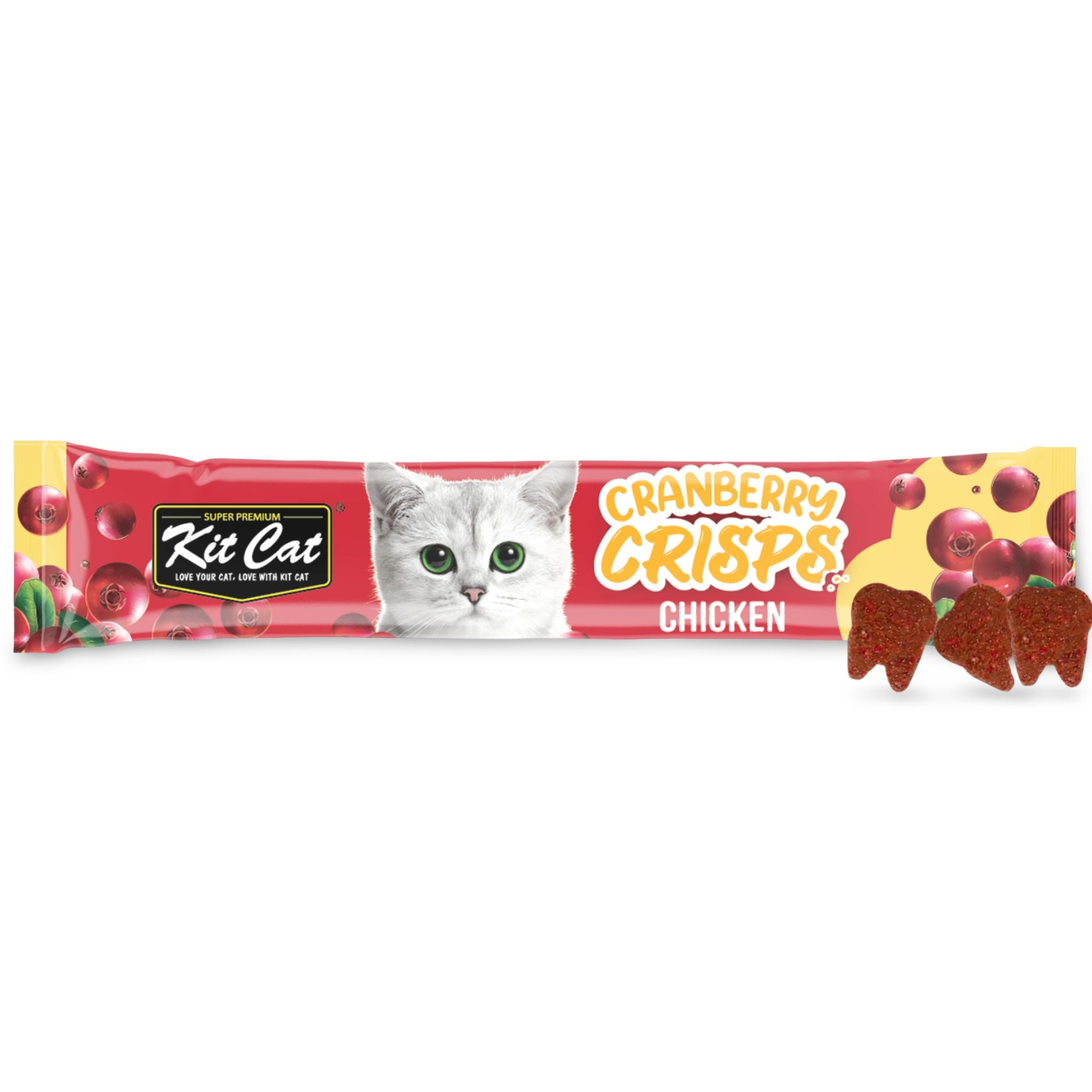 Kit Cat Cranberry Crisps Chicken Cat Treats