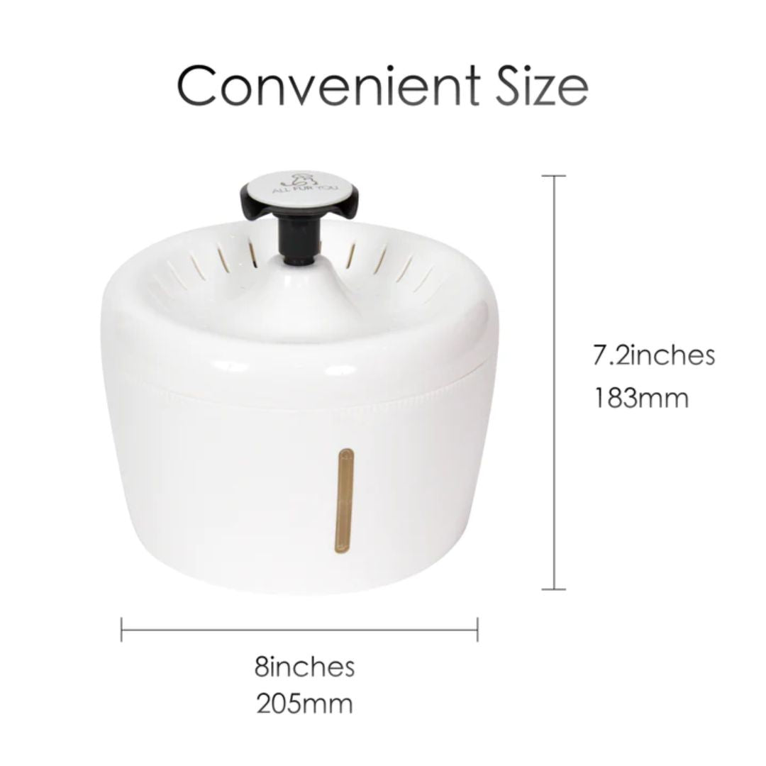 All Fur You Whisper Water Fountain & Accessories