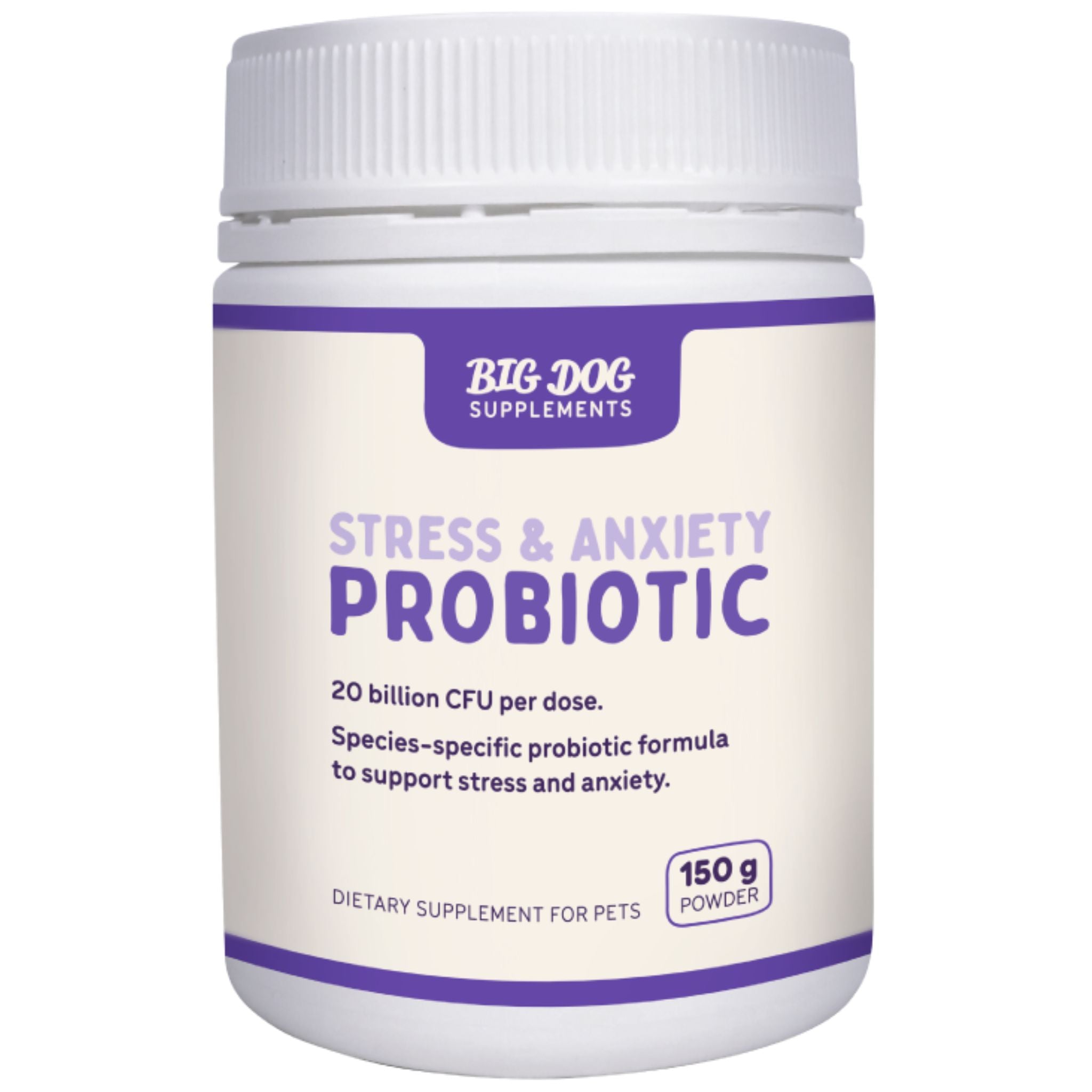 Big Dog Stress & Anxiety Probiotics for Pets