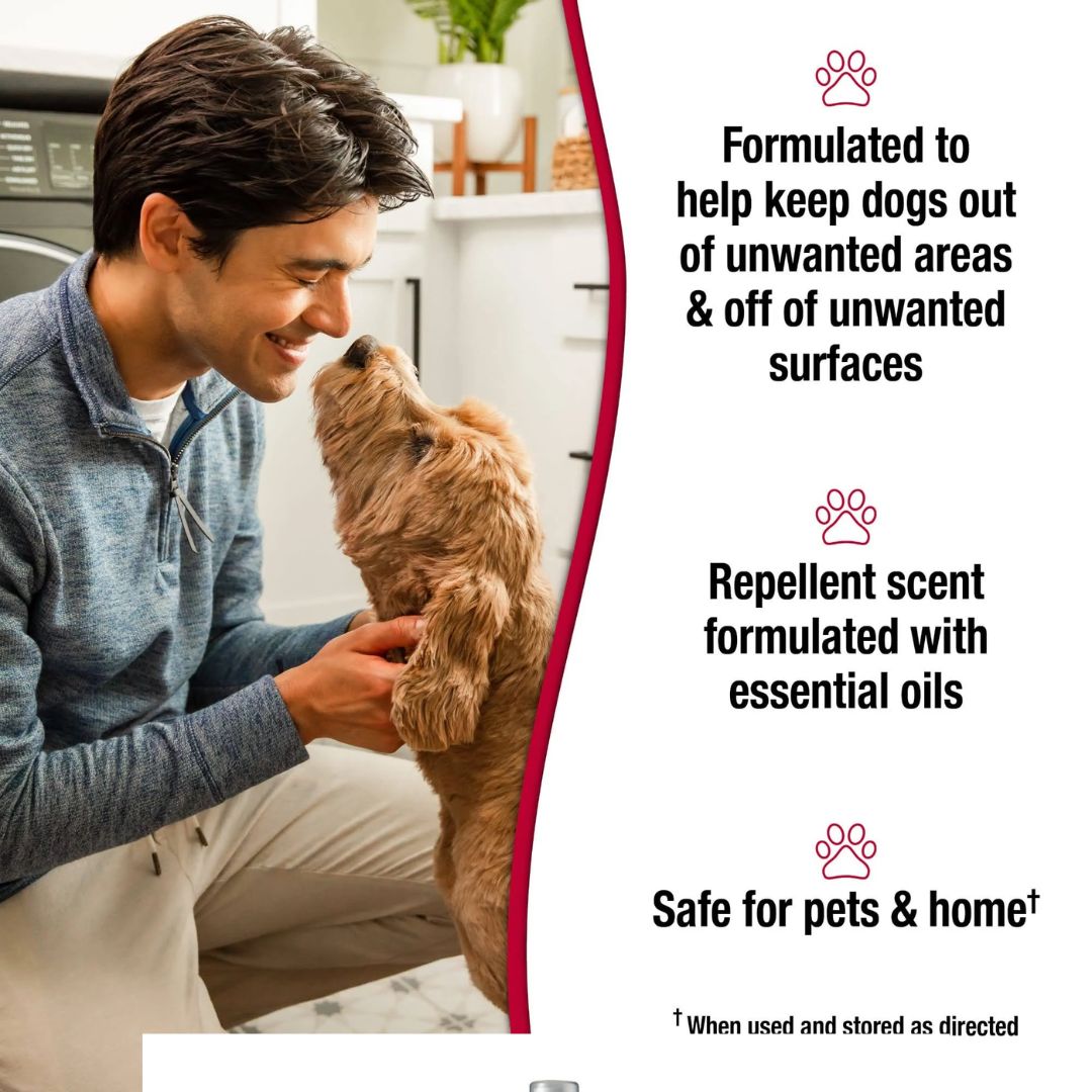 Nature's Miracle Advanced Platinum Pet Block Dog Spray | PeekAPaw Pet Supplies