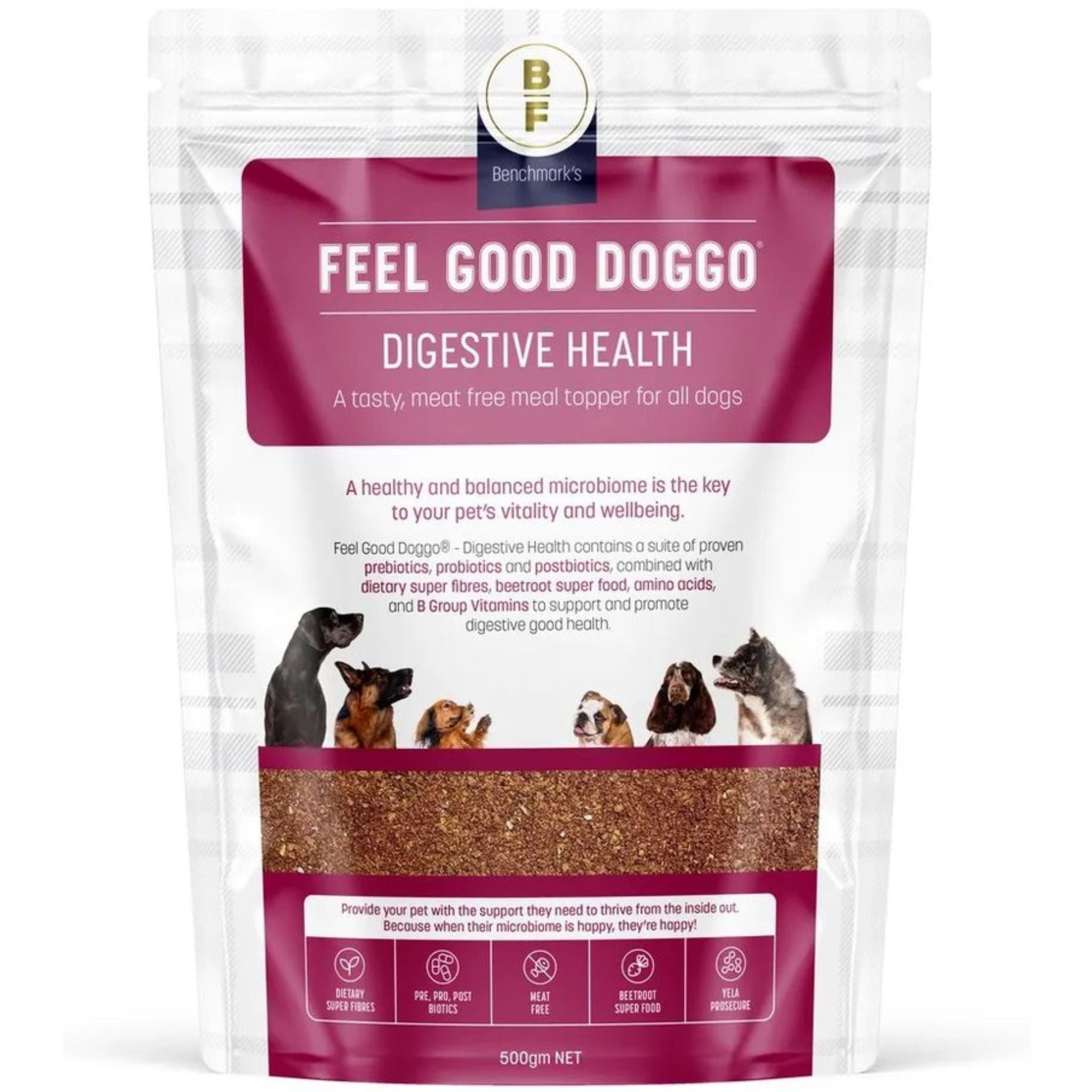 Feel Good Doggo Digestive Health Meal Topper for Dogs