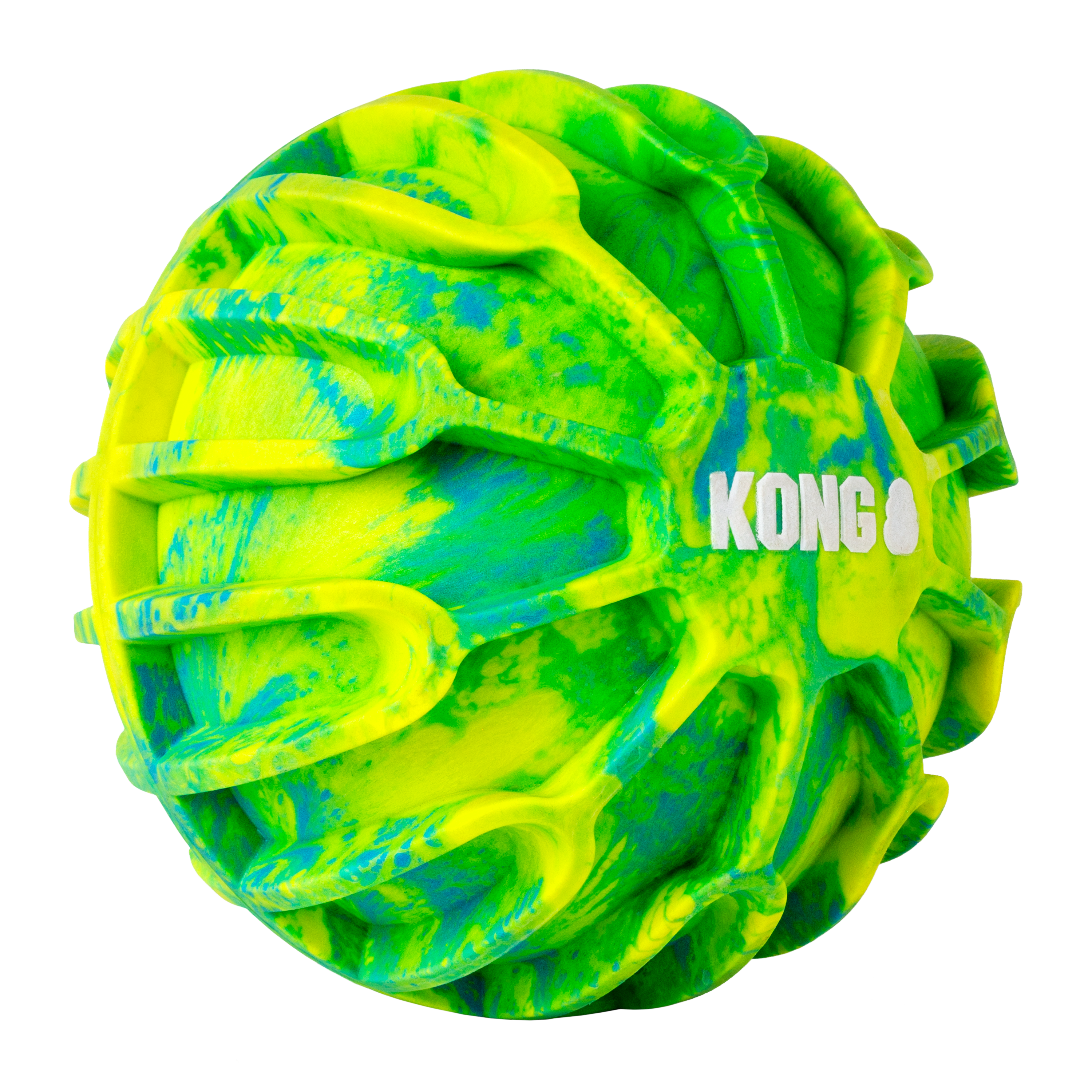 KONG Dog Toys Flexball Sport Ball photographed against a white background