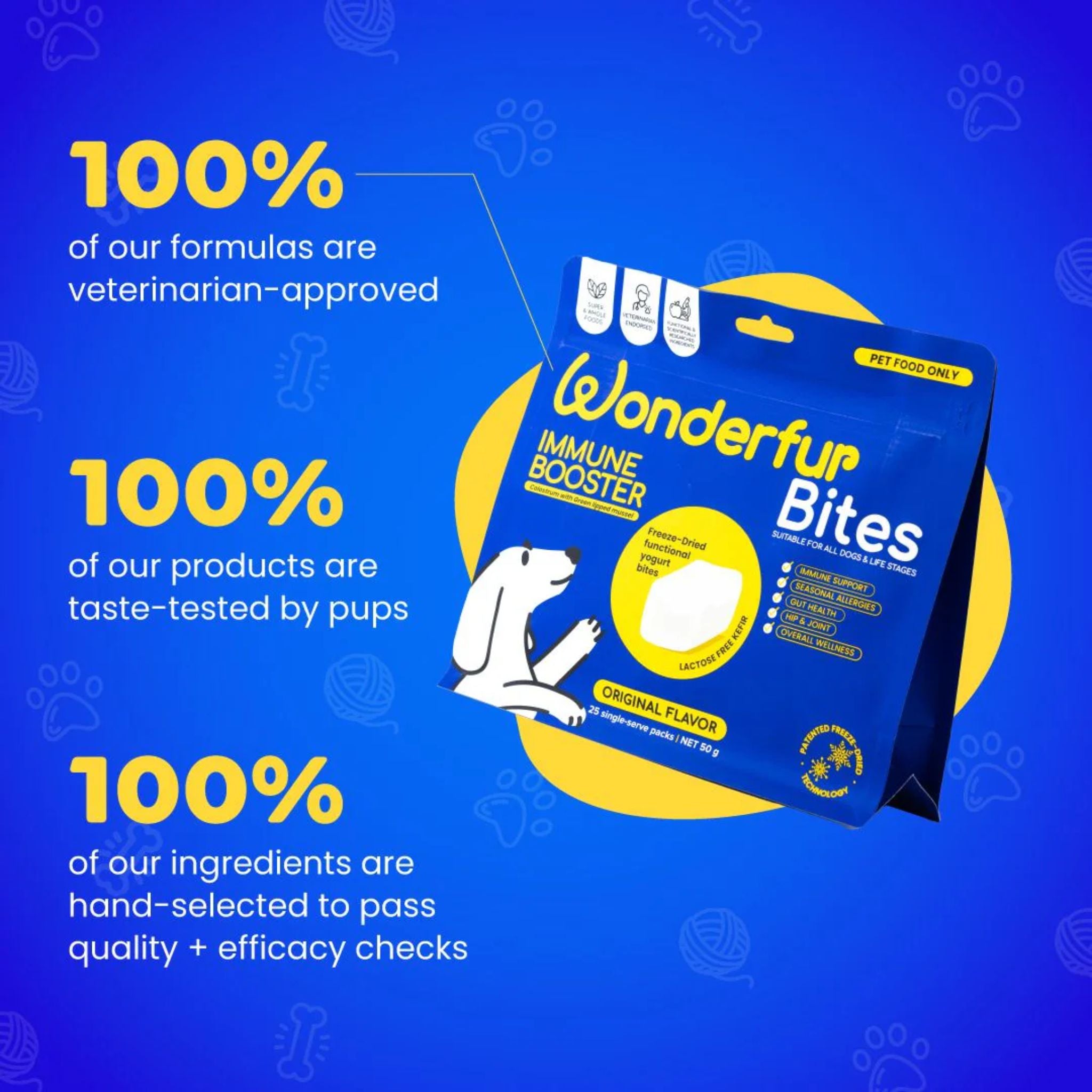 Wonderfur Bites Immune Booster for Dogs