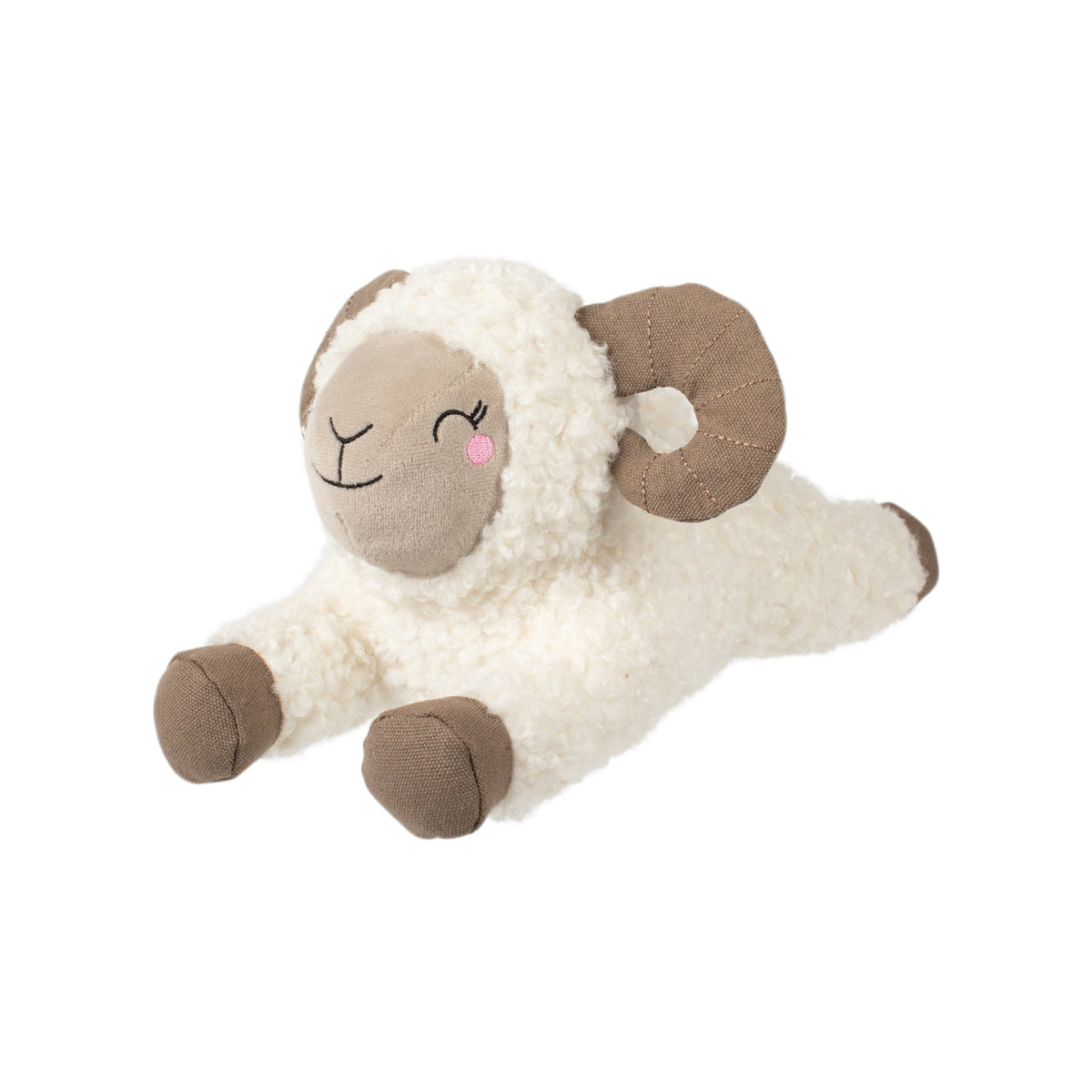 Fringe Studio Plush Squeaker Dog Toy - You Herd Me — front view