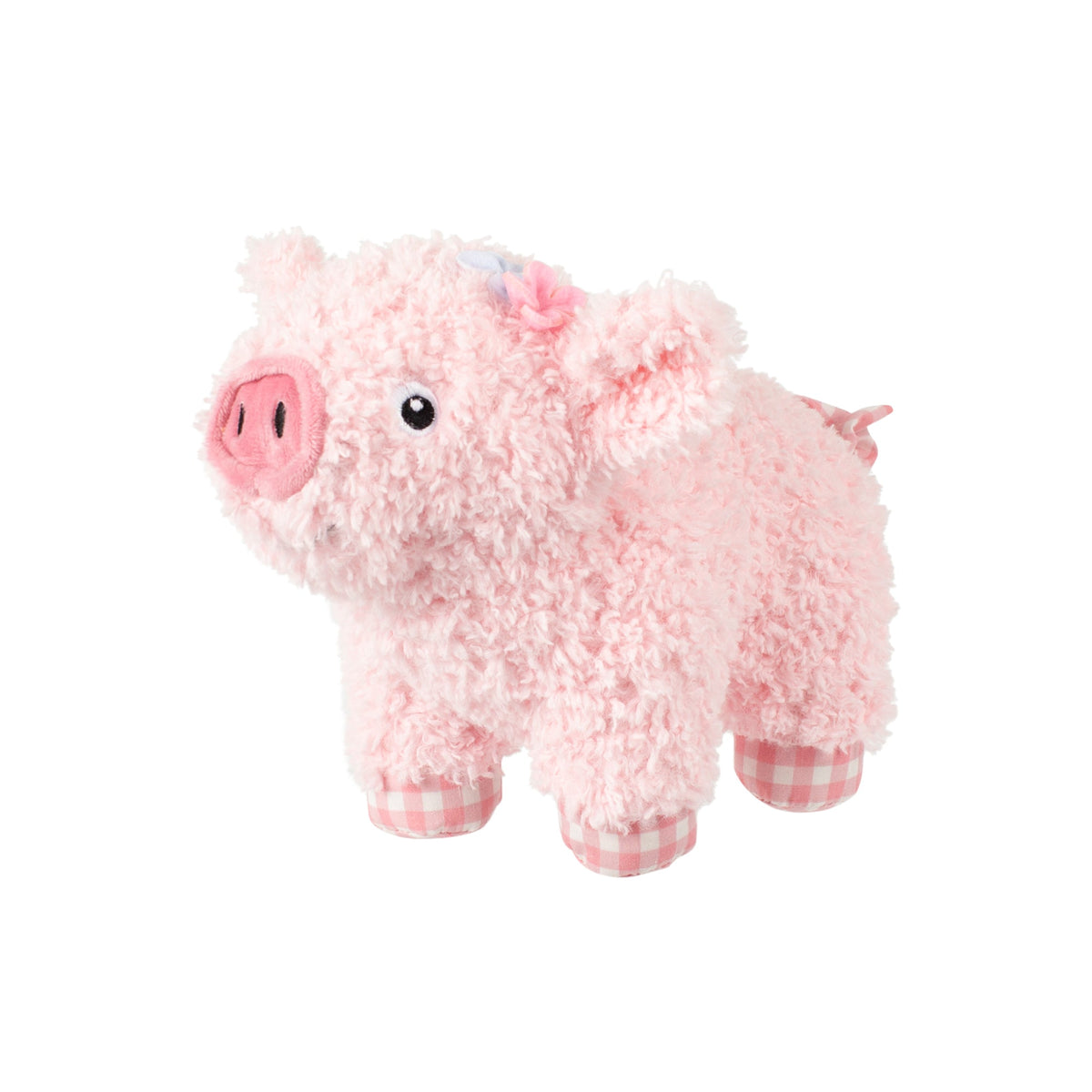 Fringe Studio Plush Squeaker Dog Toy - I Ham What I Ham — front view