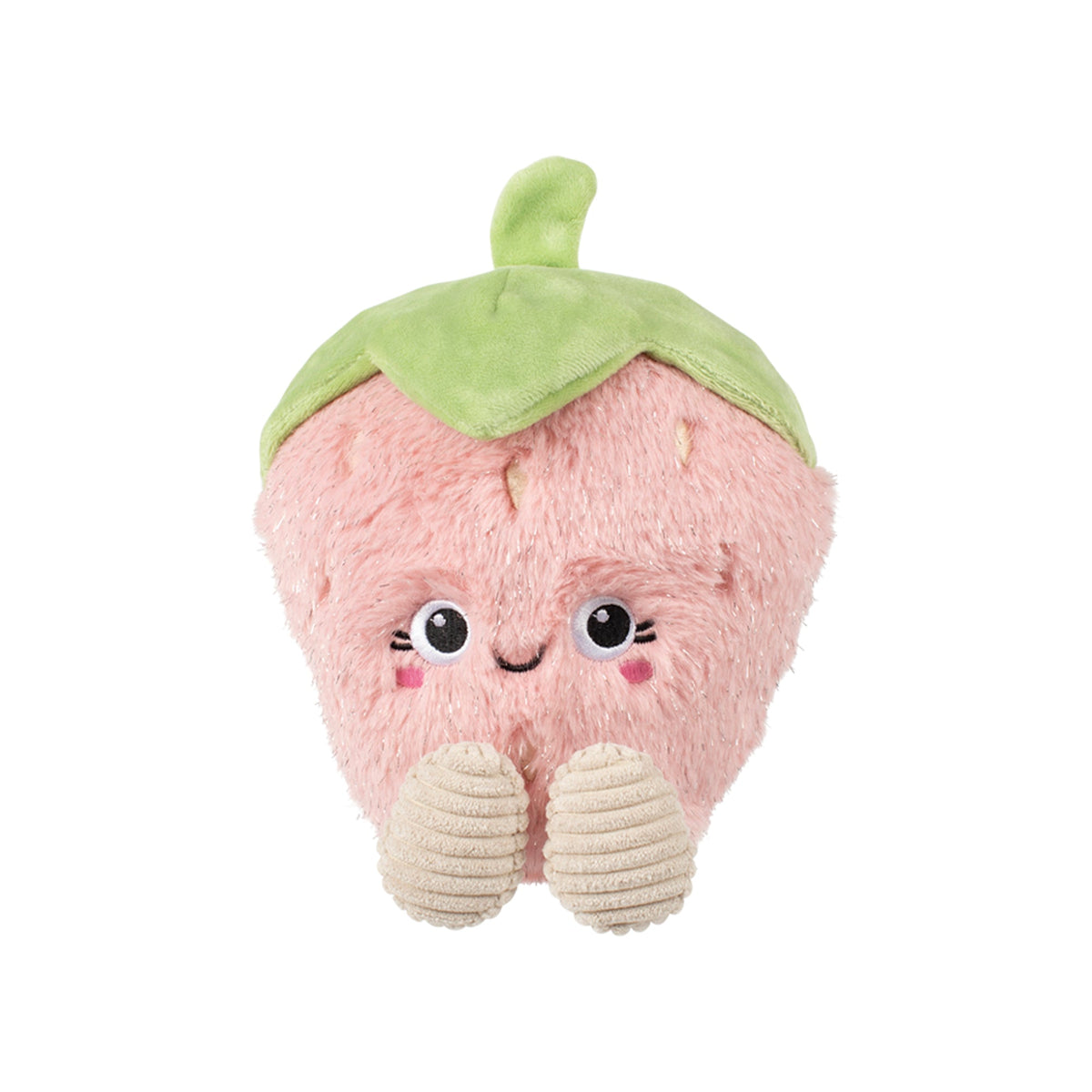 Fringe Studio Plush Squeaker Dog Toy - You're My Jam — front view