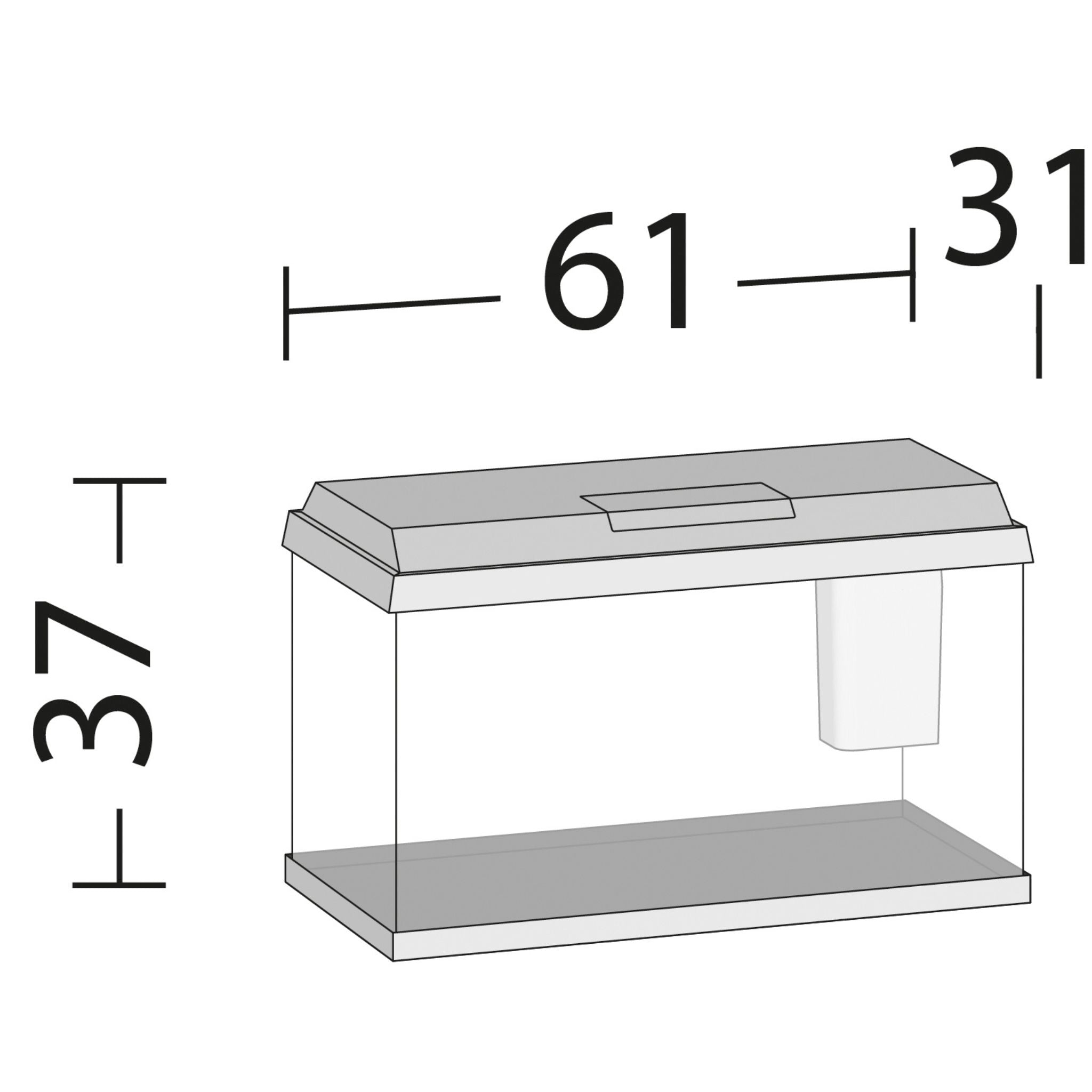 Juwel Primo LED Aquarium 57L