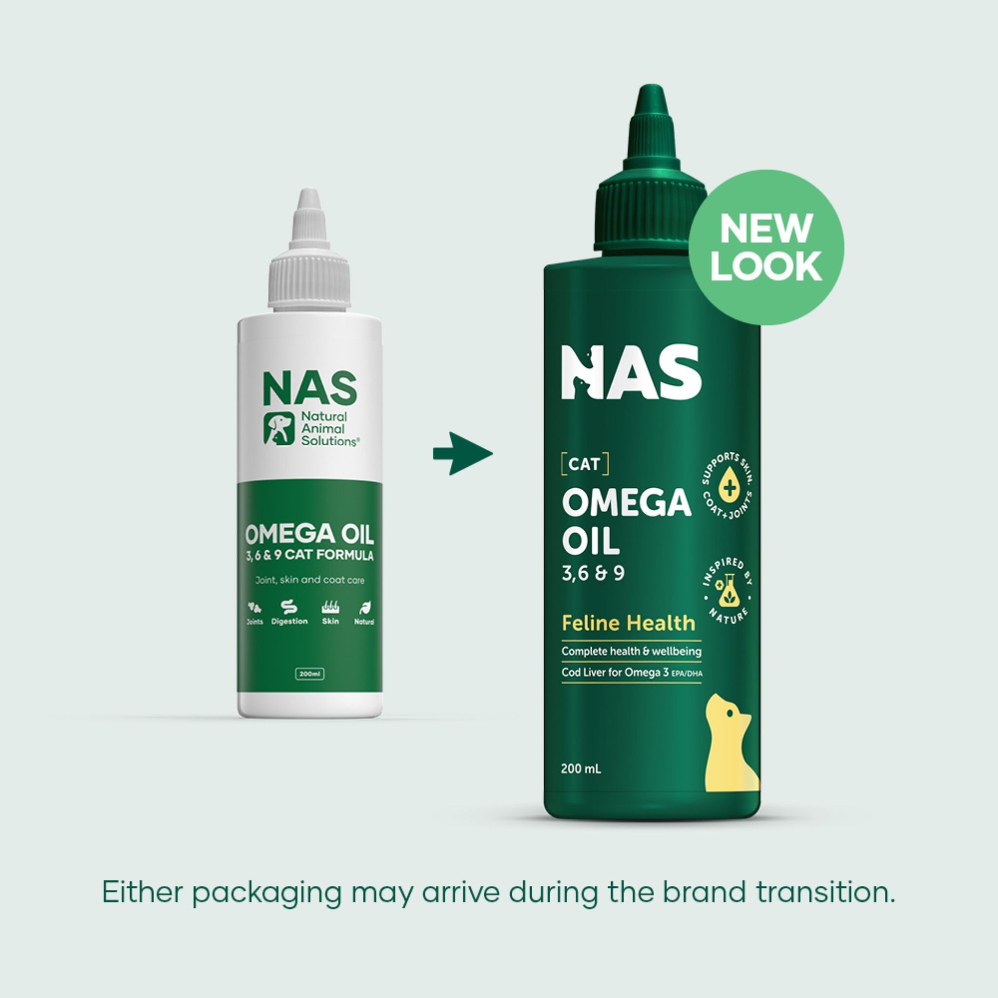 Natural Animal Solutions Omega Oil 3, 6 & 9 Cat Formula