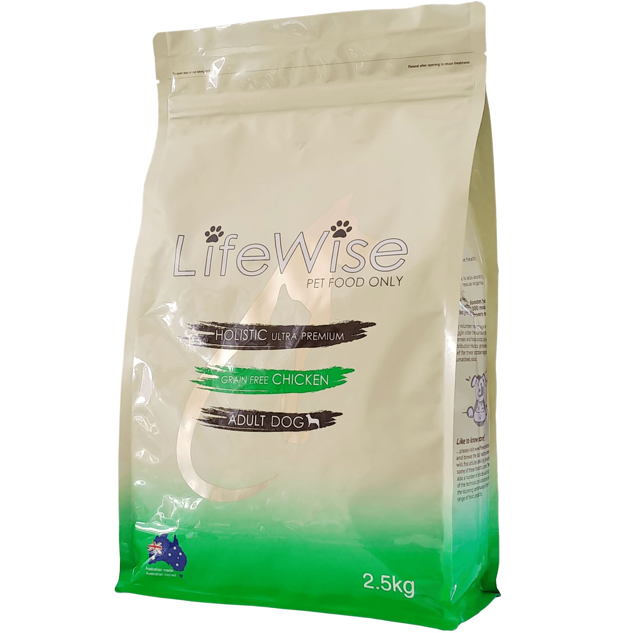 LifeWise Dry Dog Food Chicken with Turkey & Vegetable