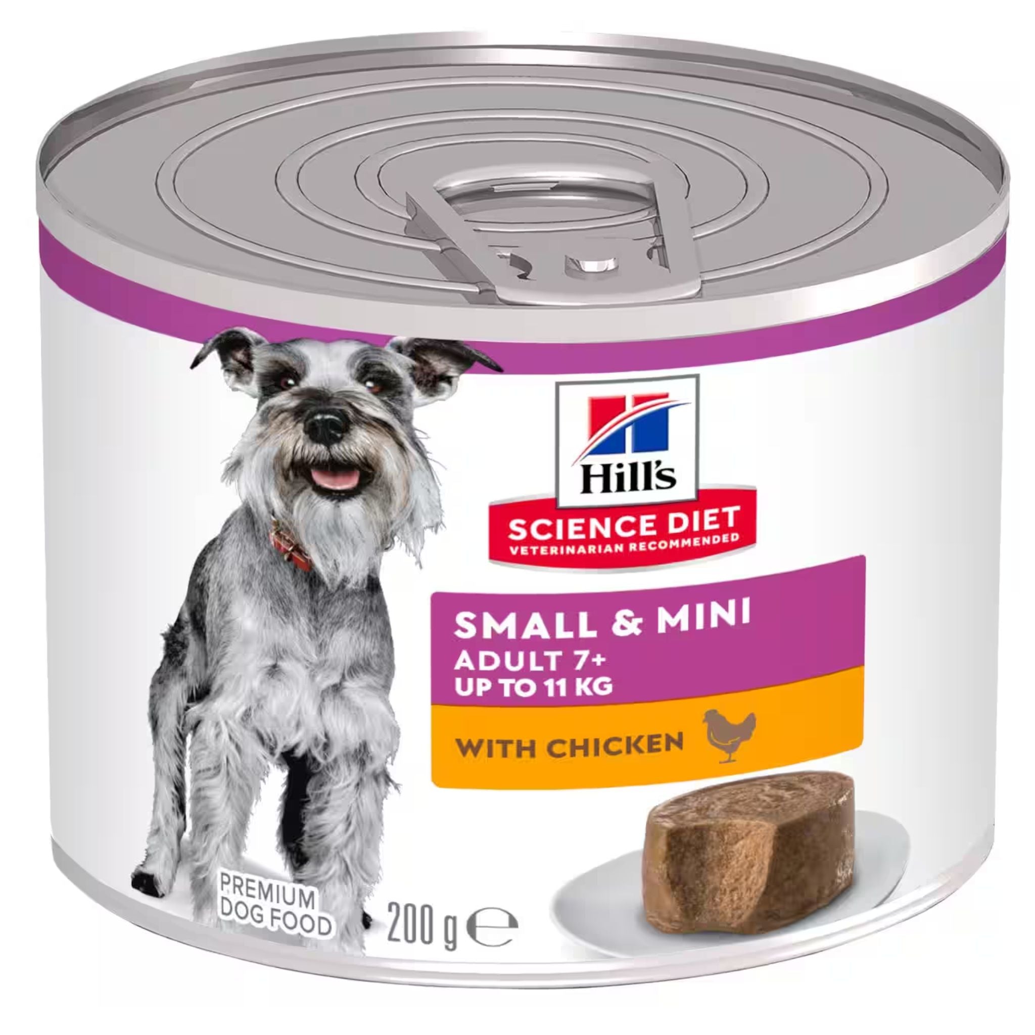 Hill's Science Diet Adult 7+ Small & Mini Dog Mousse with Chicken