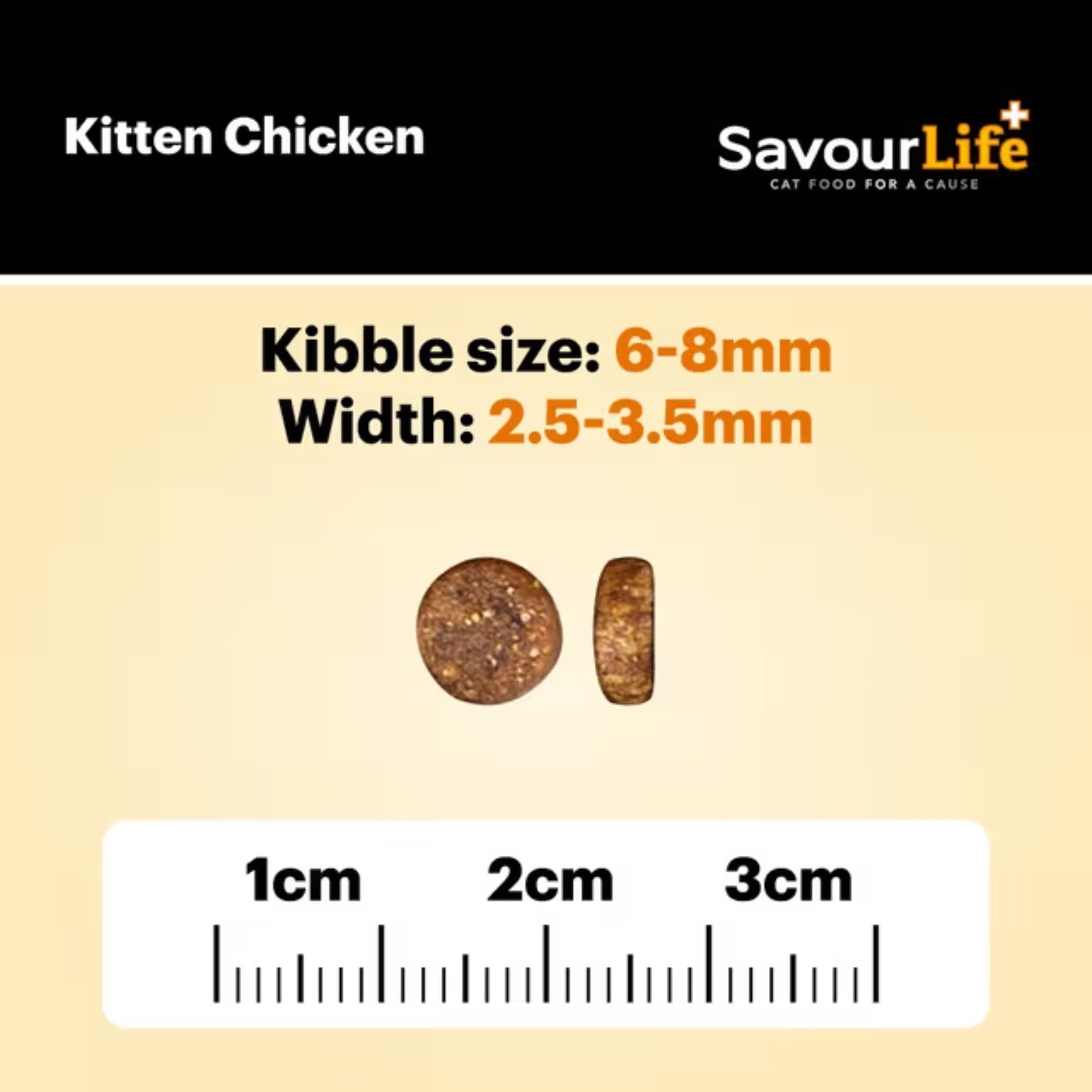SavourLife Kitten Chicken Dry Cat Food