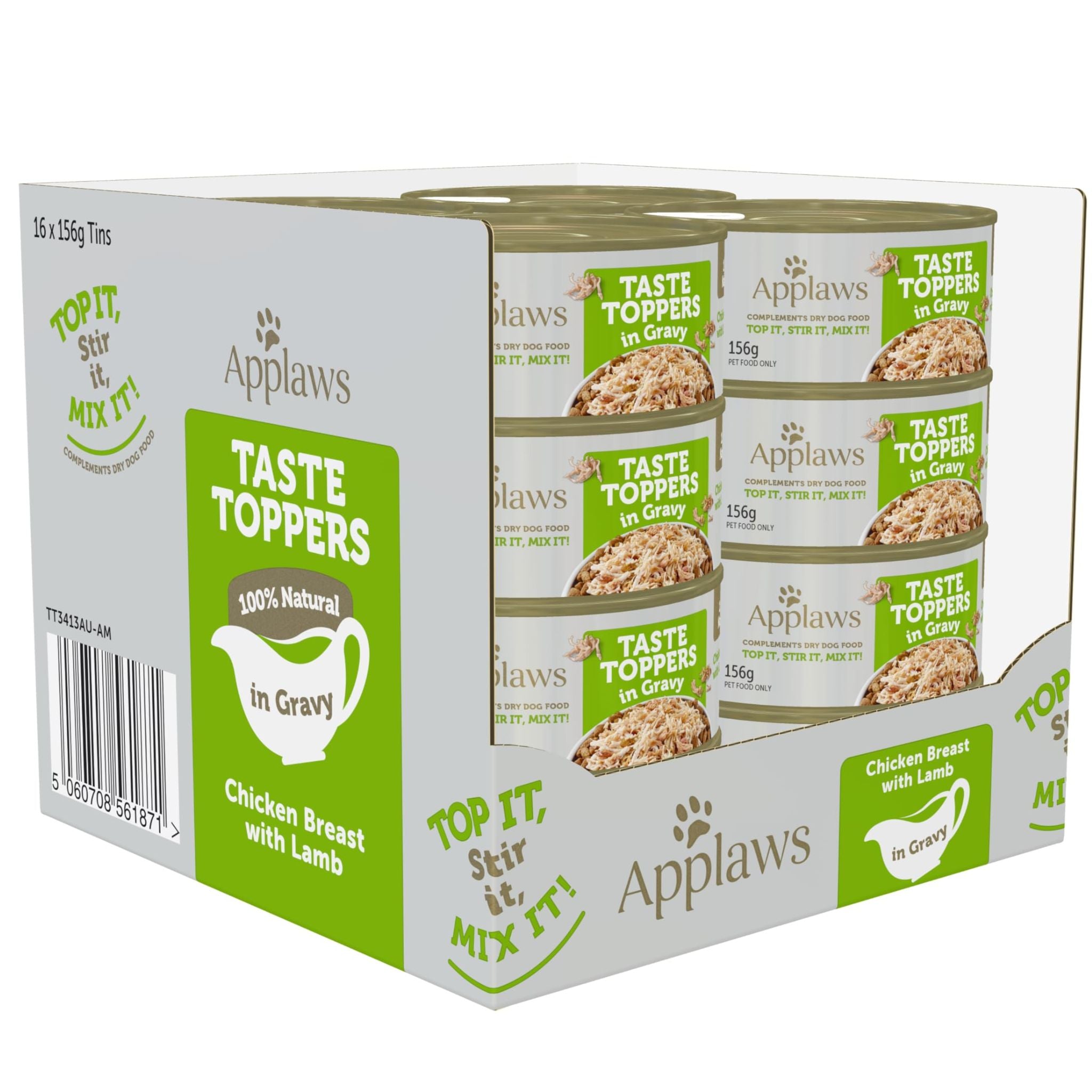 Applaws Taste Toppers for Dogs Chicken Breast with Lamb in Gravy