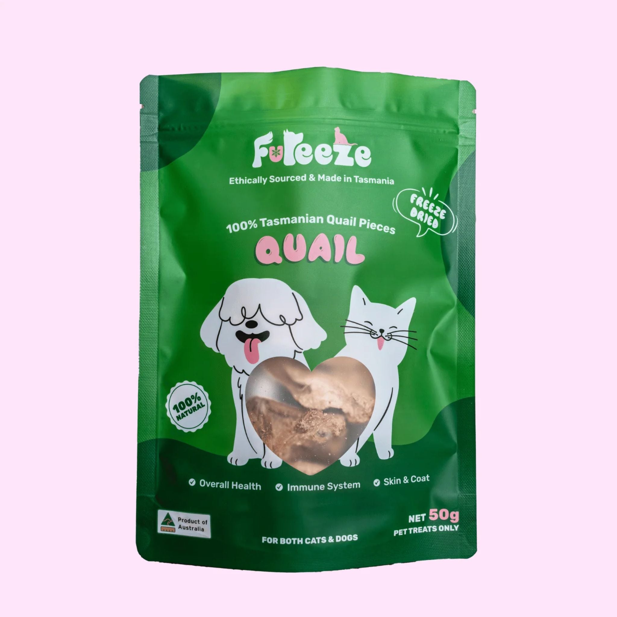 FuReeze Quail Freeze Dried Pet Treats