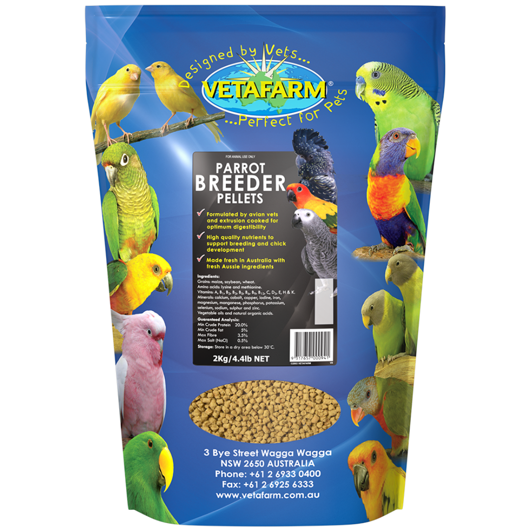 Vetafarm Parrot Breeder Pellets