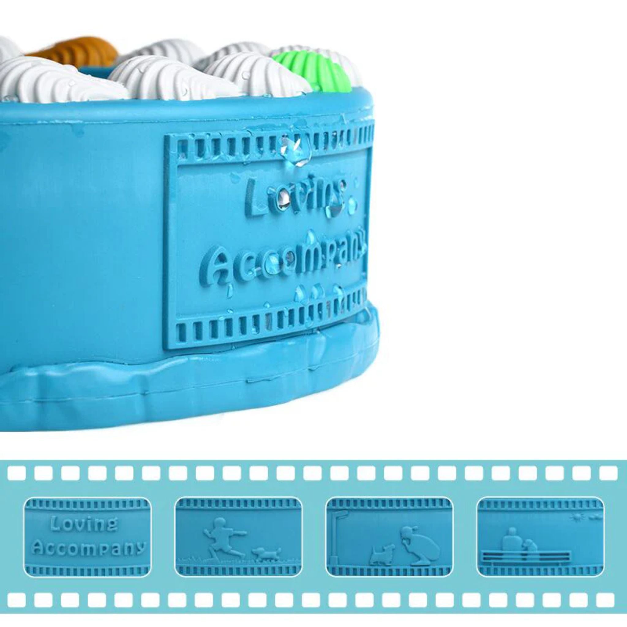 Petopia Ultra Tough Dog Toy Birthday Cake