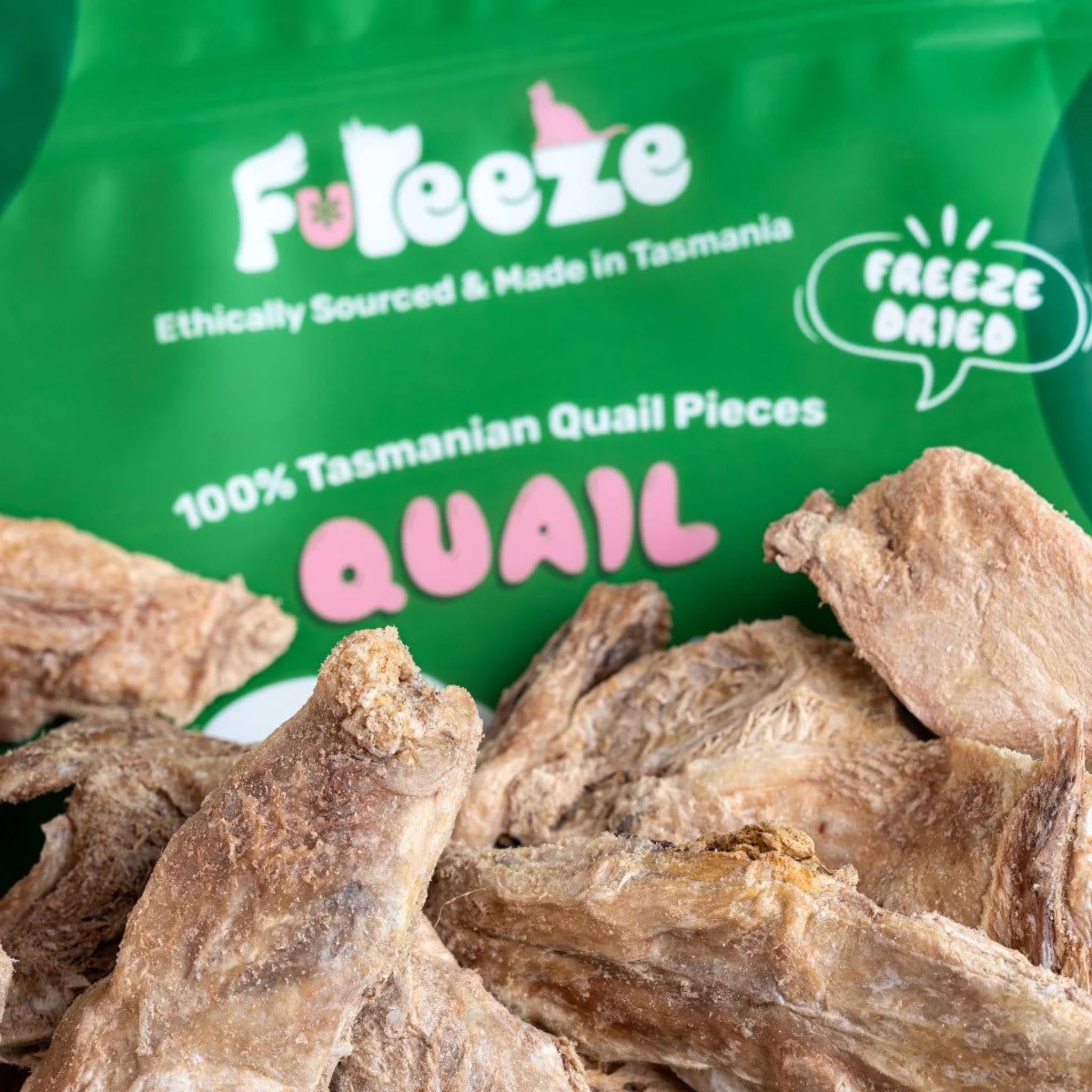 FuReeze Quail Freeze Dried Pet Treats