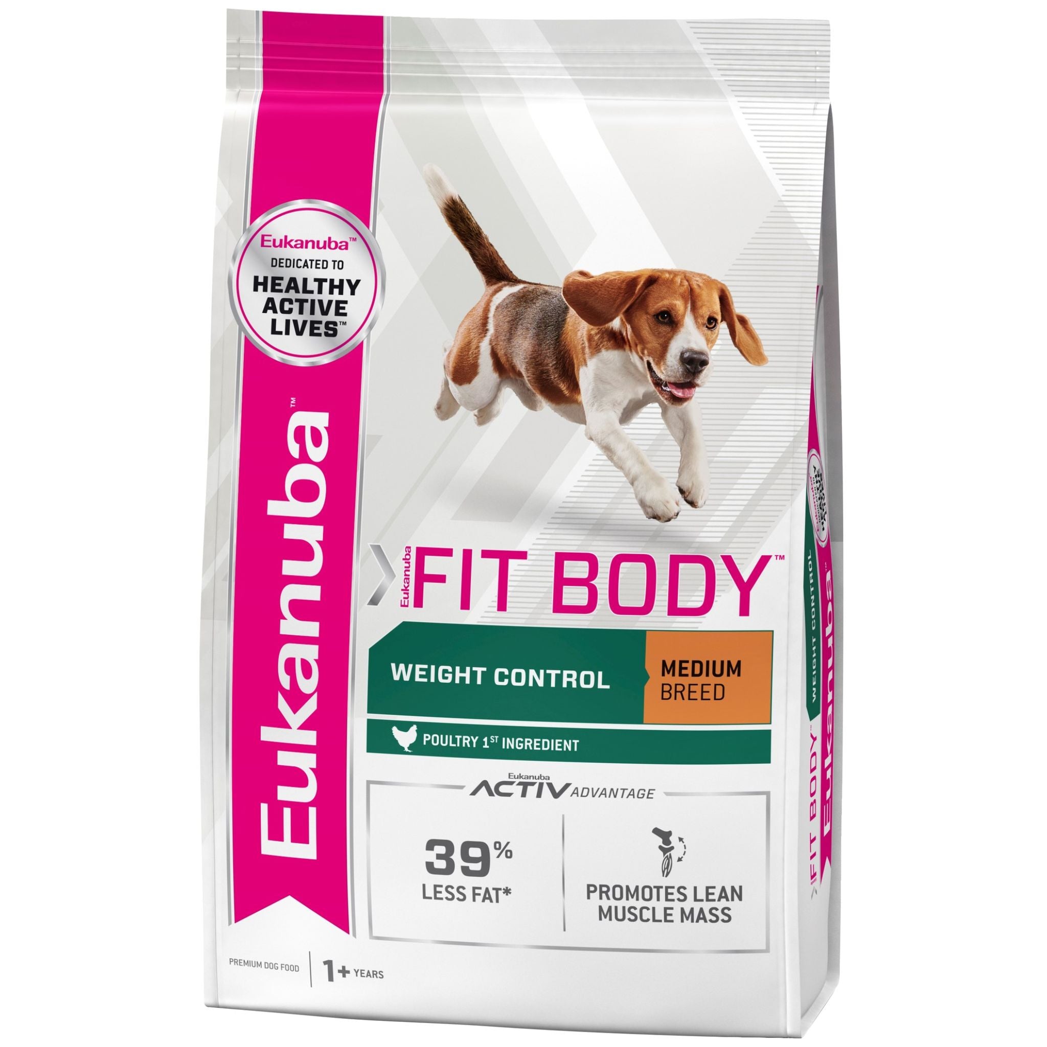 Eukanuba Dry Dog Food Fit Body Medium Breed