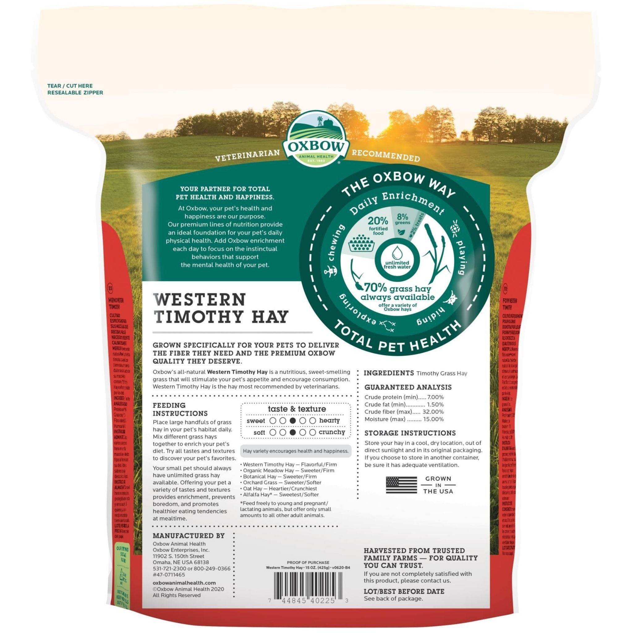 Oxbow Western Timothy Hay