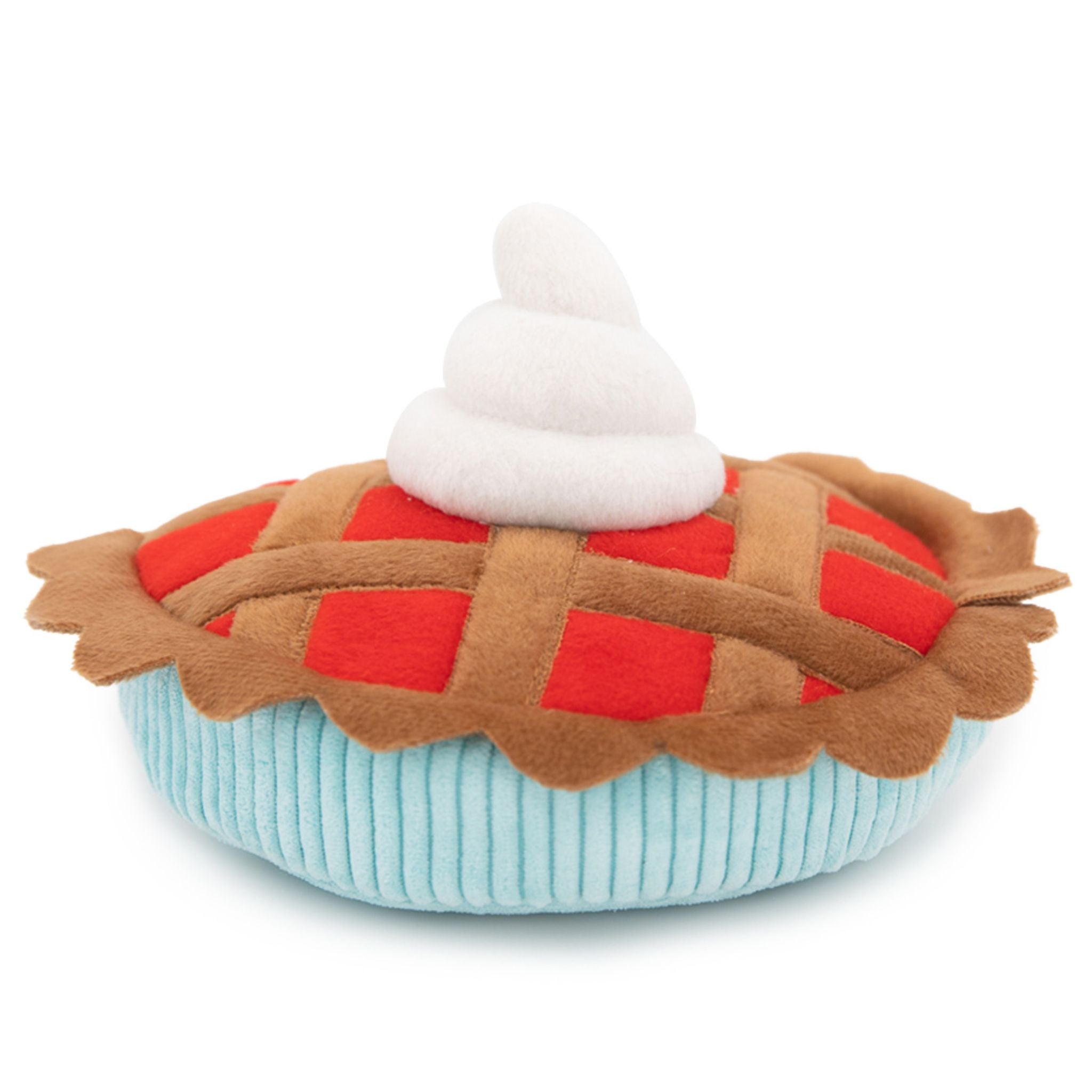 Zippy Paws Pumpkin Pie Plush Squeaker Dog Toy