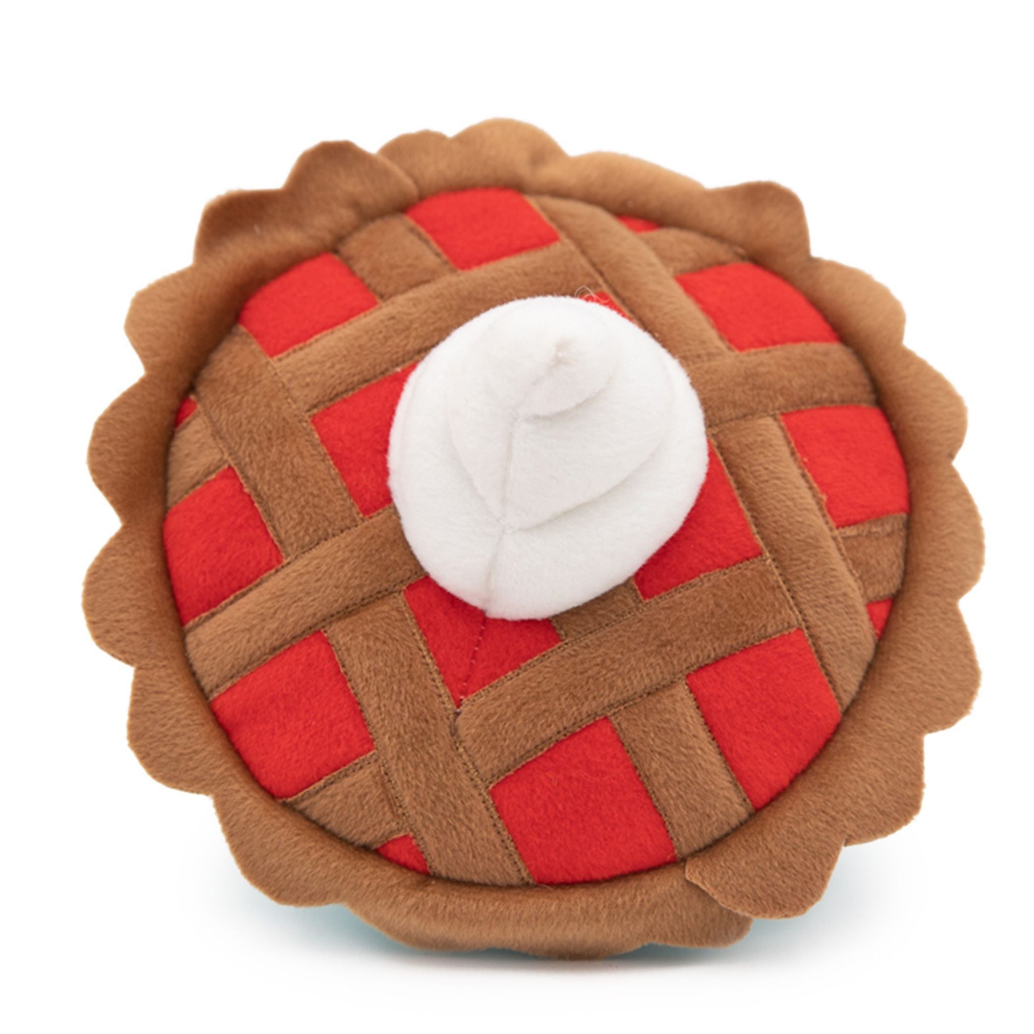 Zippy Paws Pumpkin Pie Plush Squeaker Dog Toy