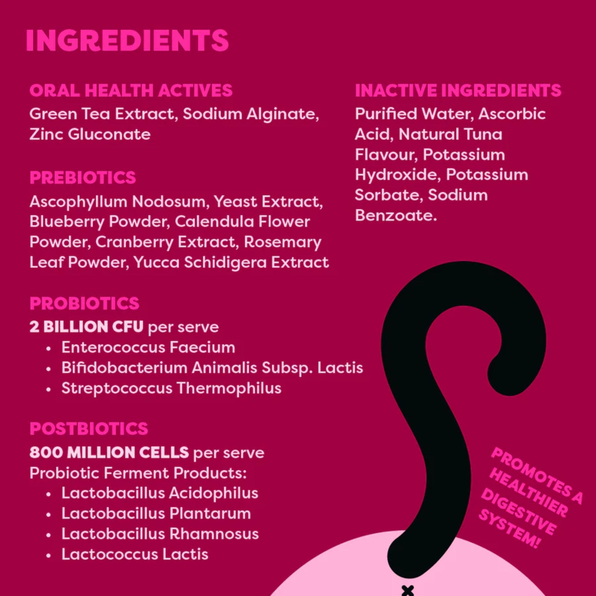 Bell and Bone Cat Dental Topper - Tuna