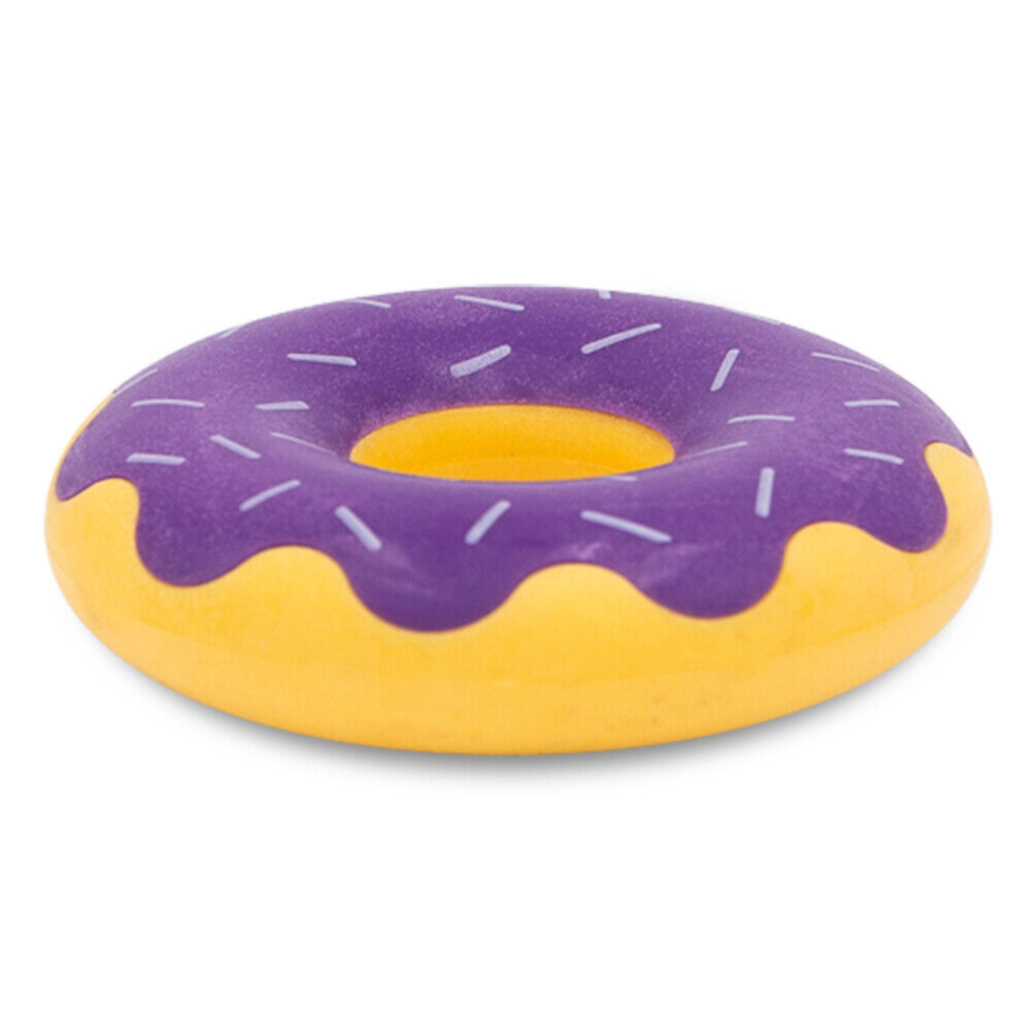 Zippy Paws Dog Toys Tuff Donutz - Grape Jelly | PeekAPaw Pet Supplies