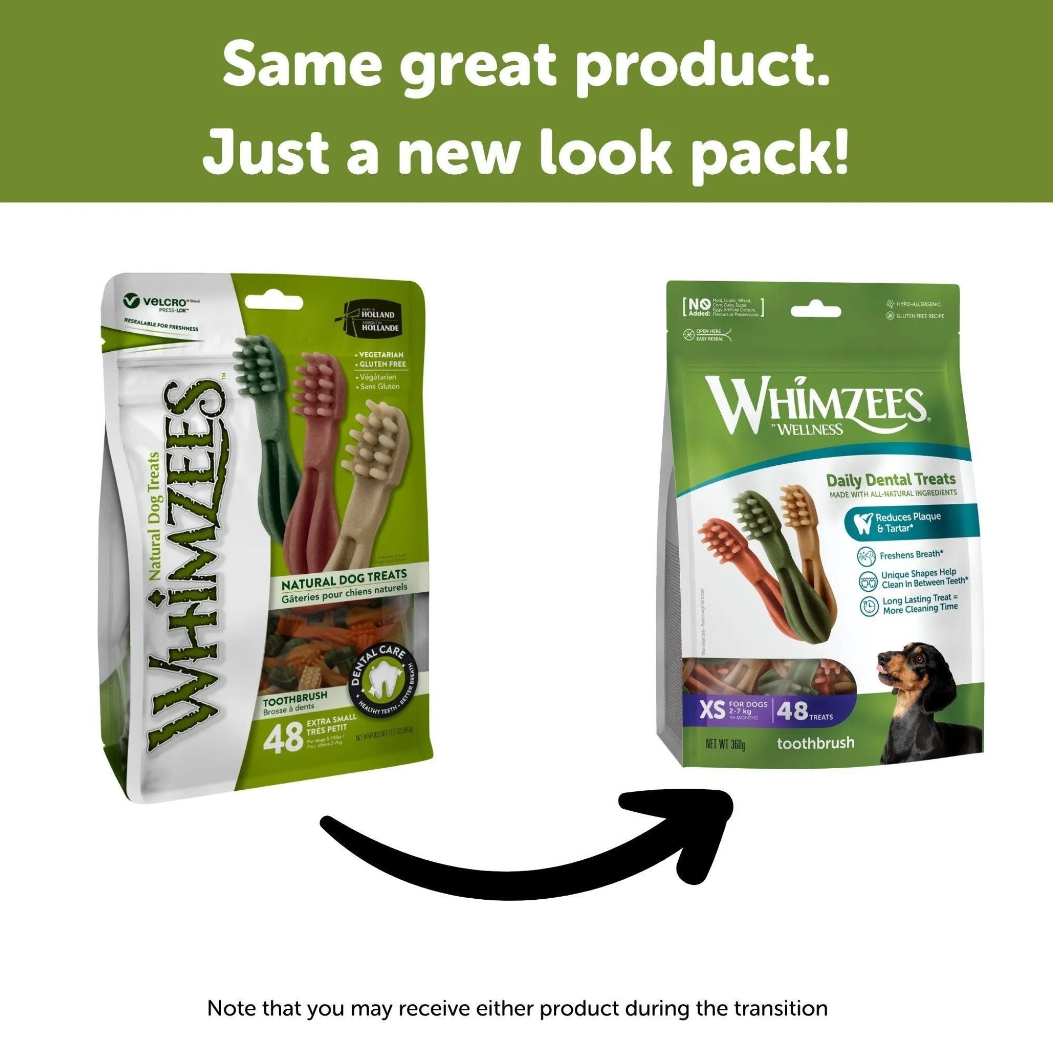 Whimzees Dental Dog Treats Toothbrush| PeekAPaw Pet Supplies