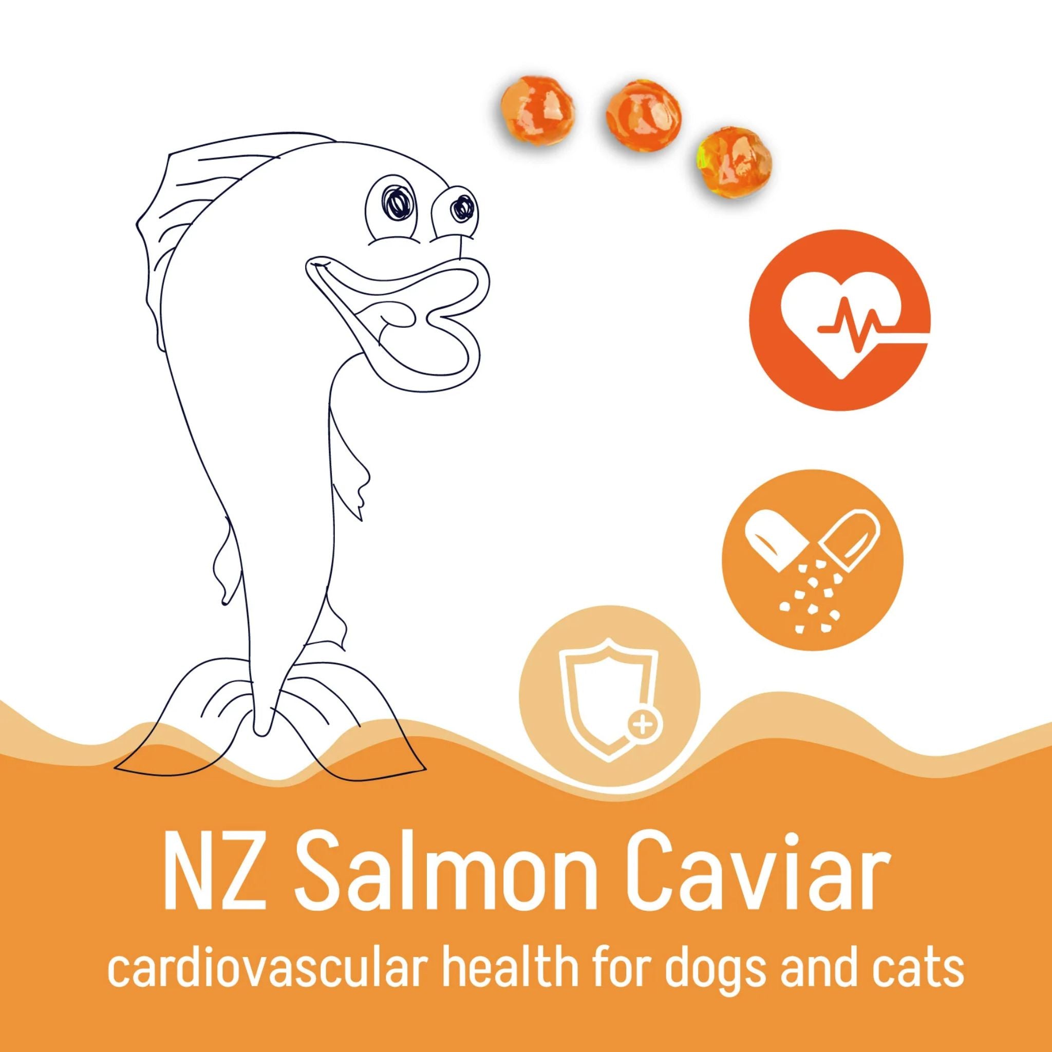 Korure Pets King Salmon Caviar for Dogs