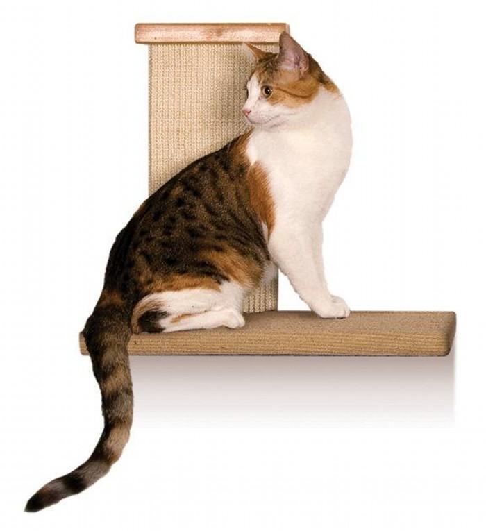 SmartCat Sky Climber wall mounted sisal cat scratching post