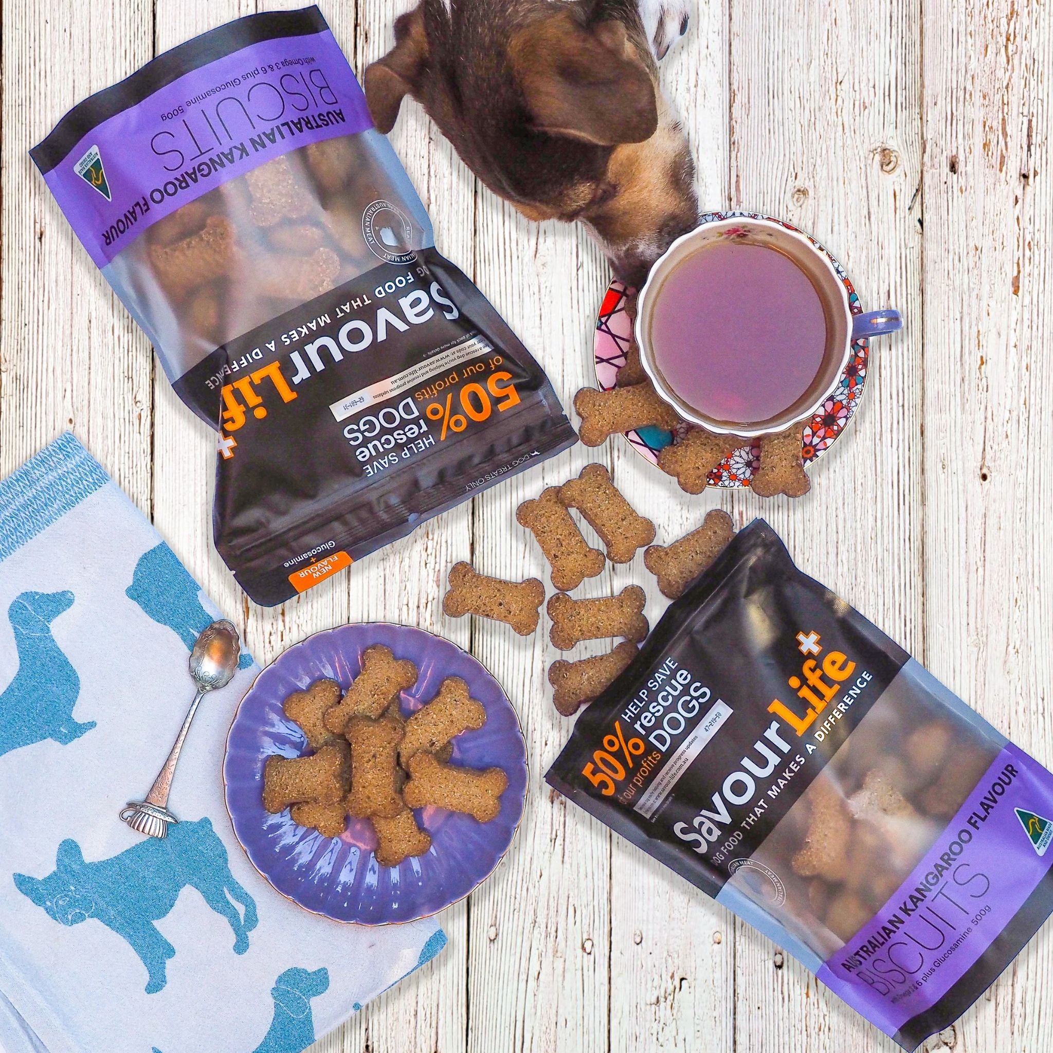 SavourLife Australian Kangaroo Flavour Biscuits for Dogs