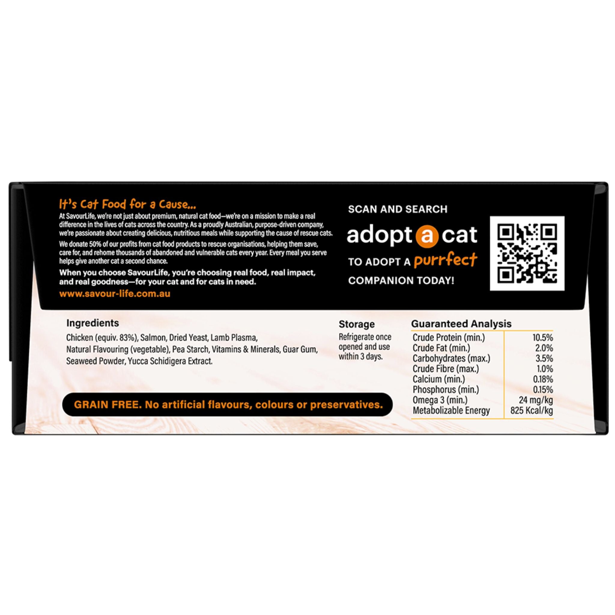 SavourLife Adult Chicken Pate Wet Cat Food