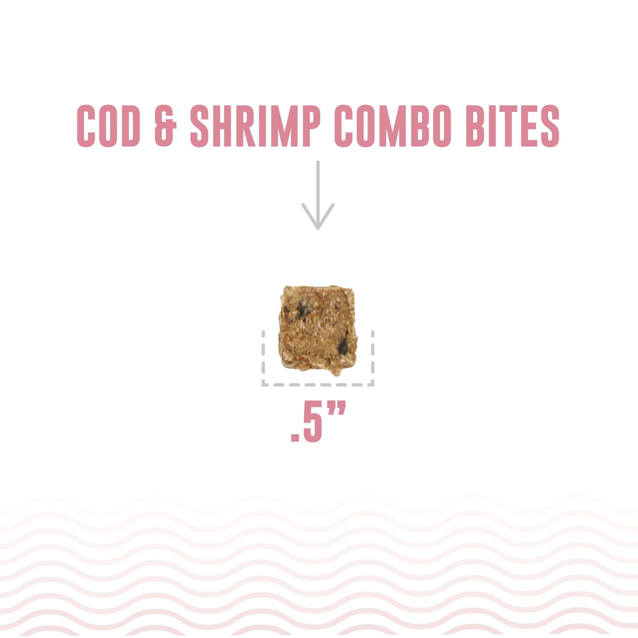Icelandic+ Dog Treats Cod & Shrimp Combo Bites