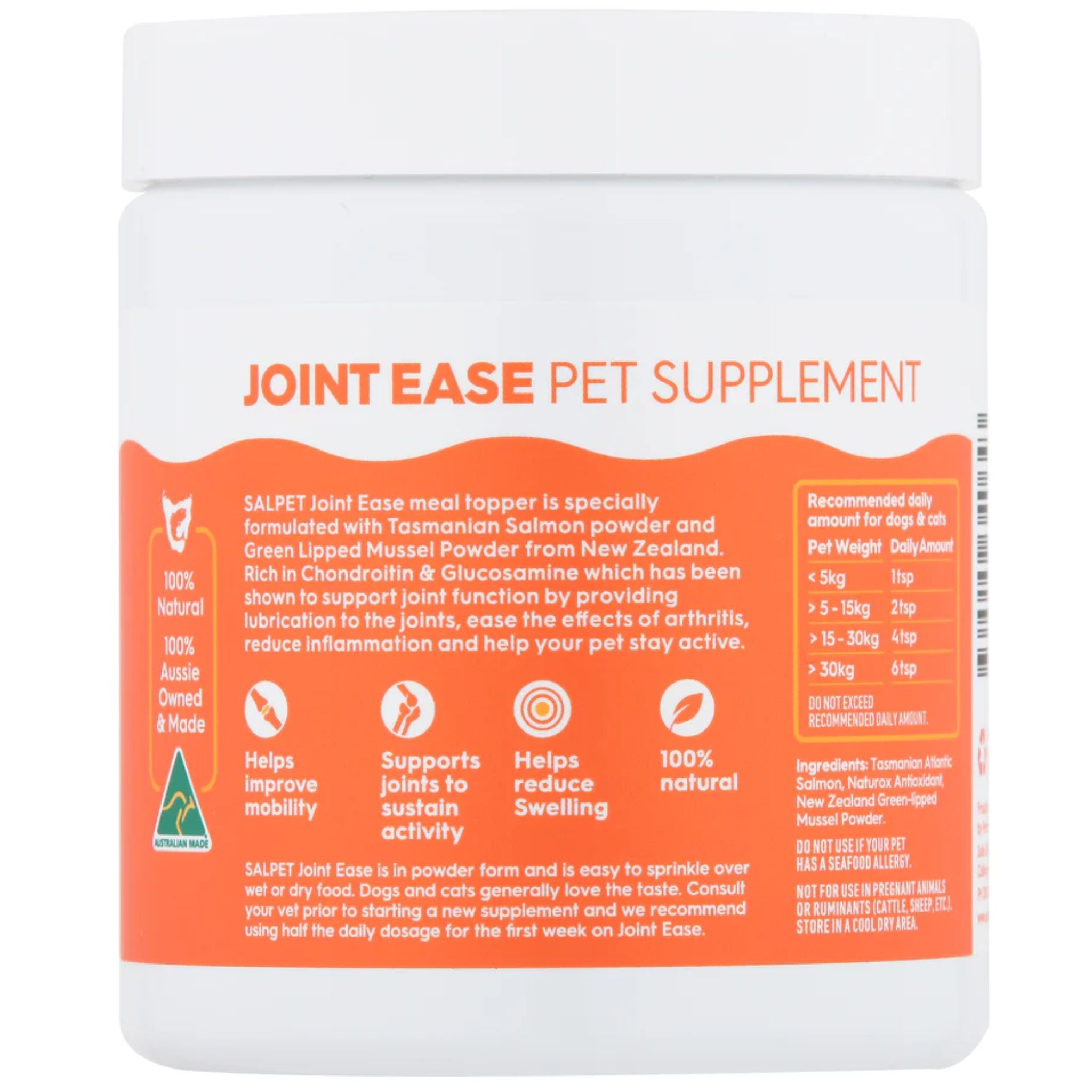 SalPet Joint Ease Salmon Powder Supplement