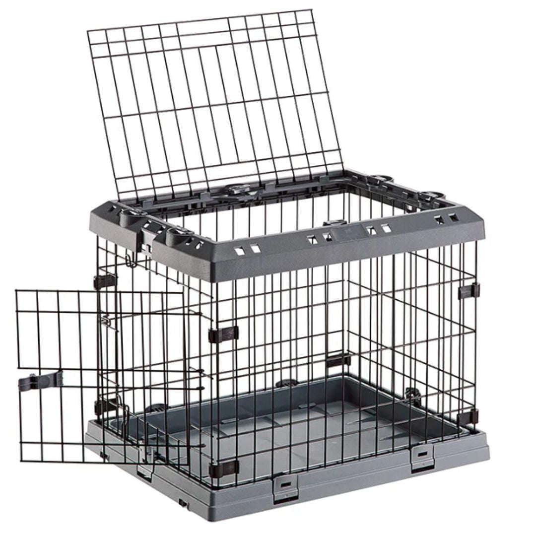 Ferplast Superior Folding Dog Crate | PeekAPaw Pet Supplies