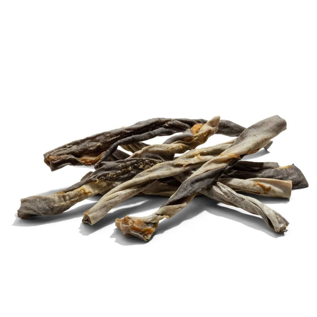 The Pet Project Natural Dog Treats Fish Twists | PeekAPaw Pet Supplies