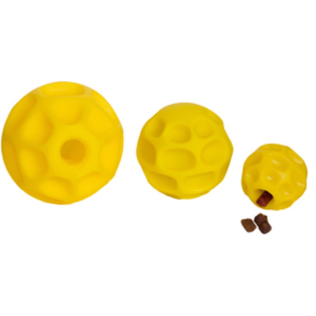 Starmark Dog Toys Treat Dispensing Tetraflex | PeekAPaw Pet Supplies