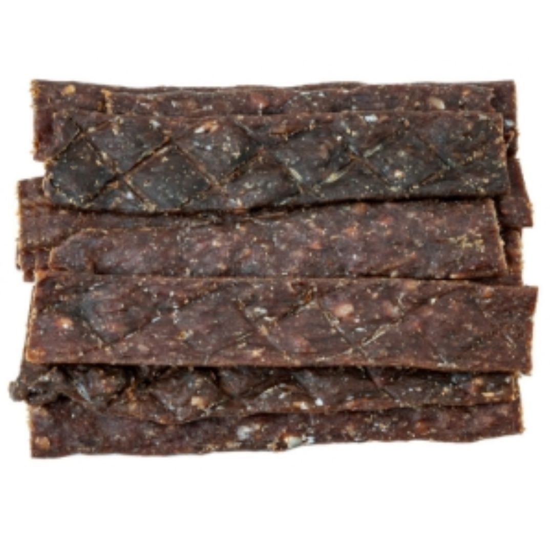 Blackdog Beef Jerky Straps Dog Treats | PeekAPaw Pet Supplies