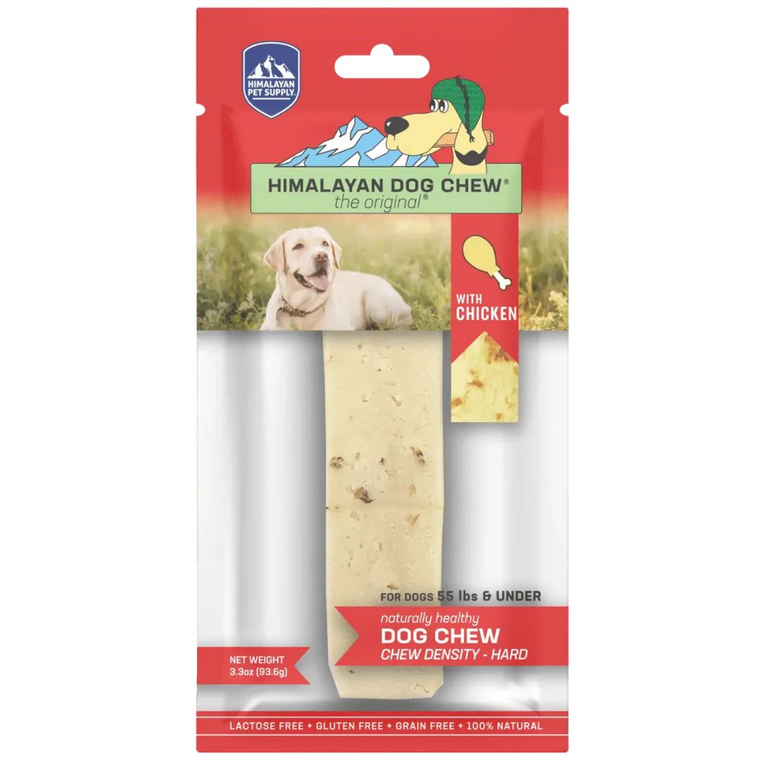 Himalayan Dog Chew - Chicken - Large | PeekAPaw Pet Supplies