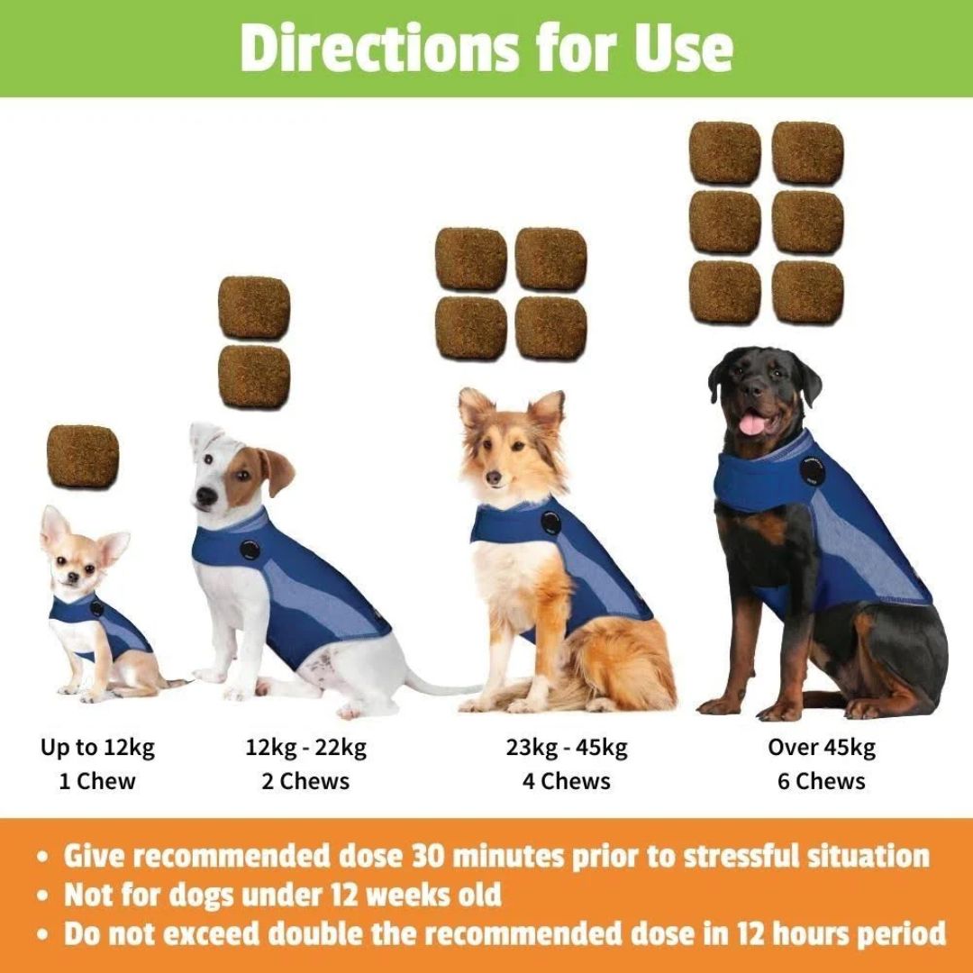ThunderWunders Calming Chews for Dogs | PeekAPaw Pet Supplies