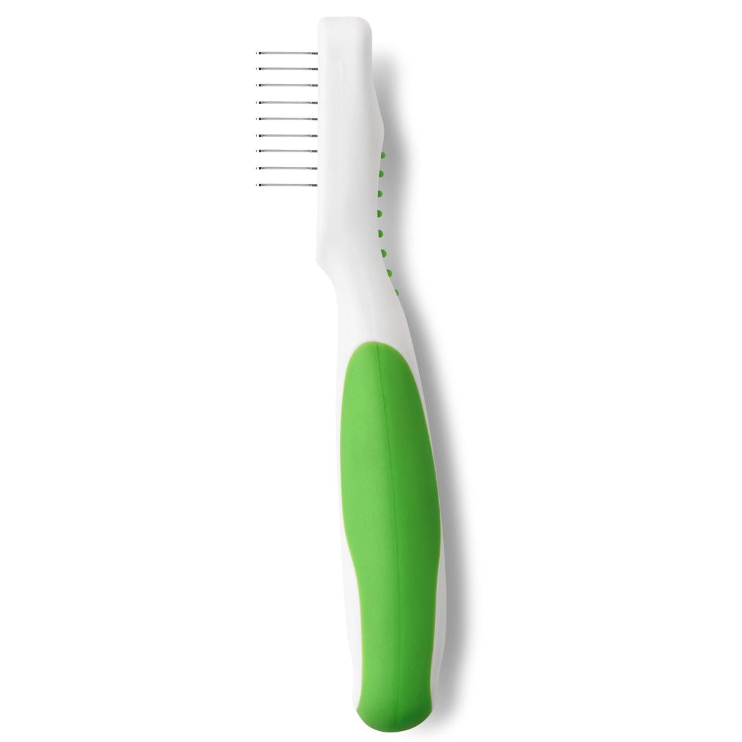 Andis Pet Grooming 9 Dematting Tool White Lime Green | PeekAPaw Pet Supplies