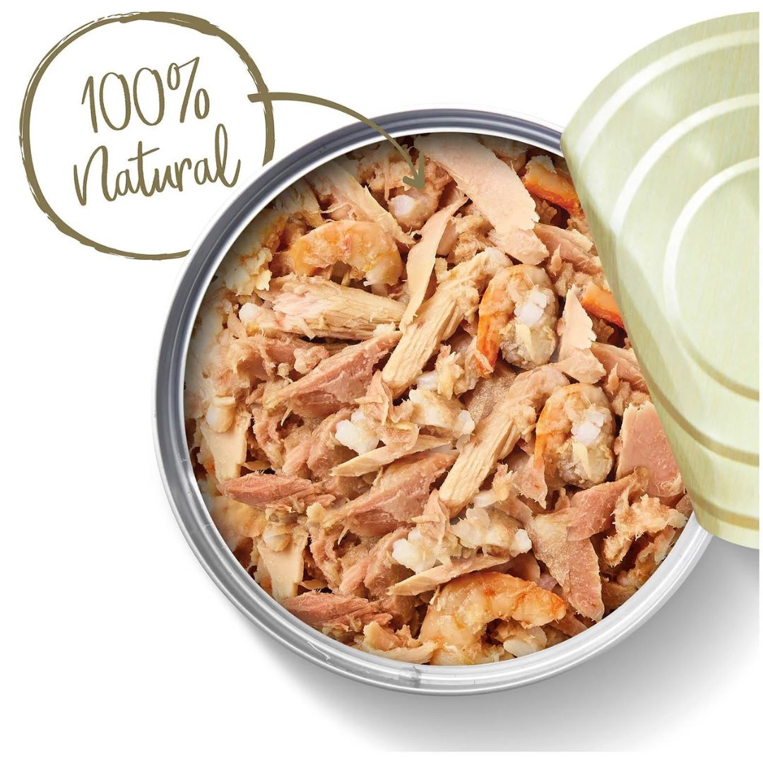 Applaws Natural Wet Cat Food Tin Tuna Fillet with Prawn | PeekAPaw Pet Supplies