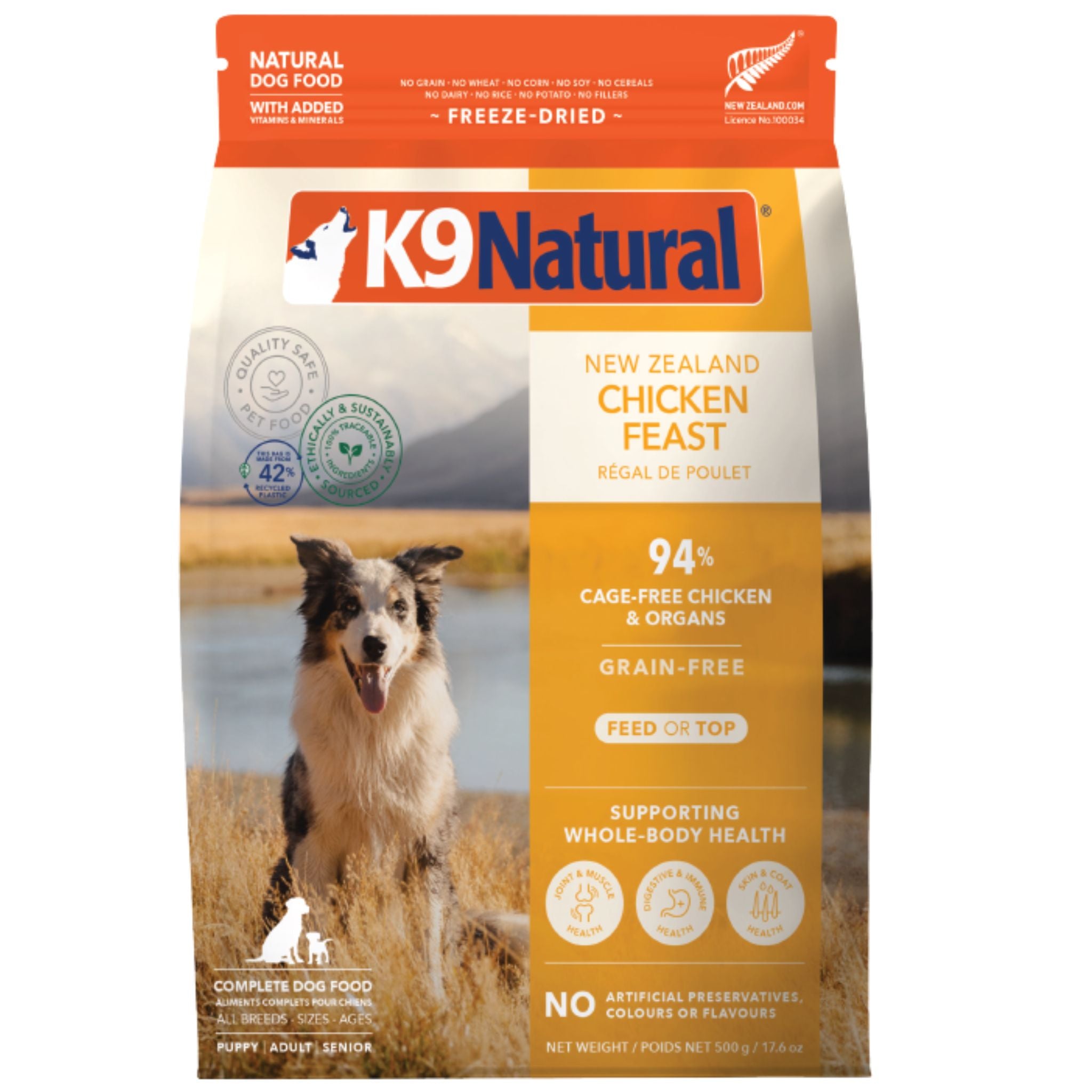 K9 Natural Freeze Dried Chicken Feast