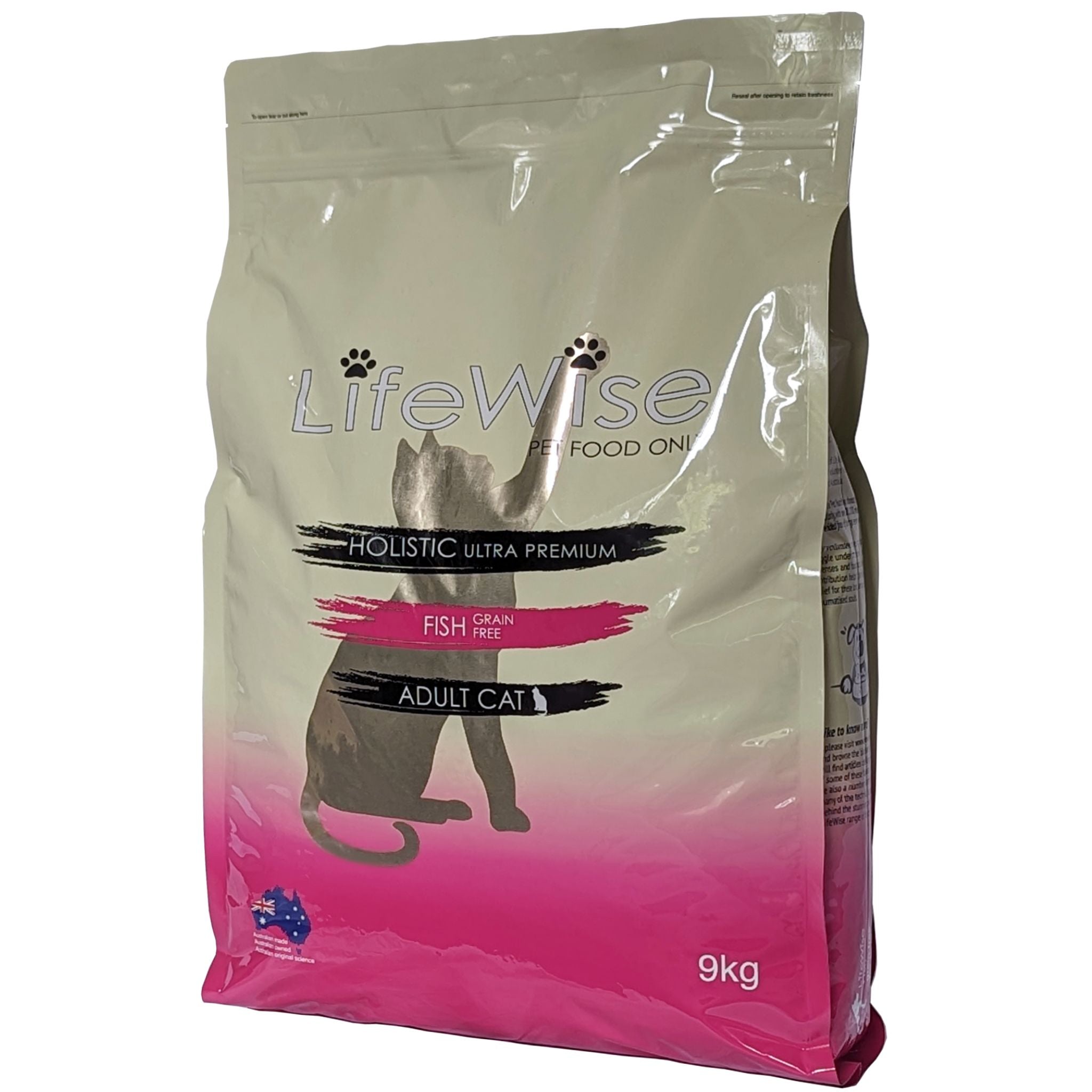 LifeWise Dry Cat Food Ocean Fish with Lamb & Vegetable 9kg | PeekAPaw Pet Supplies