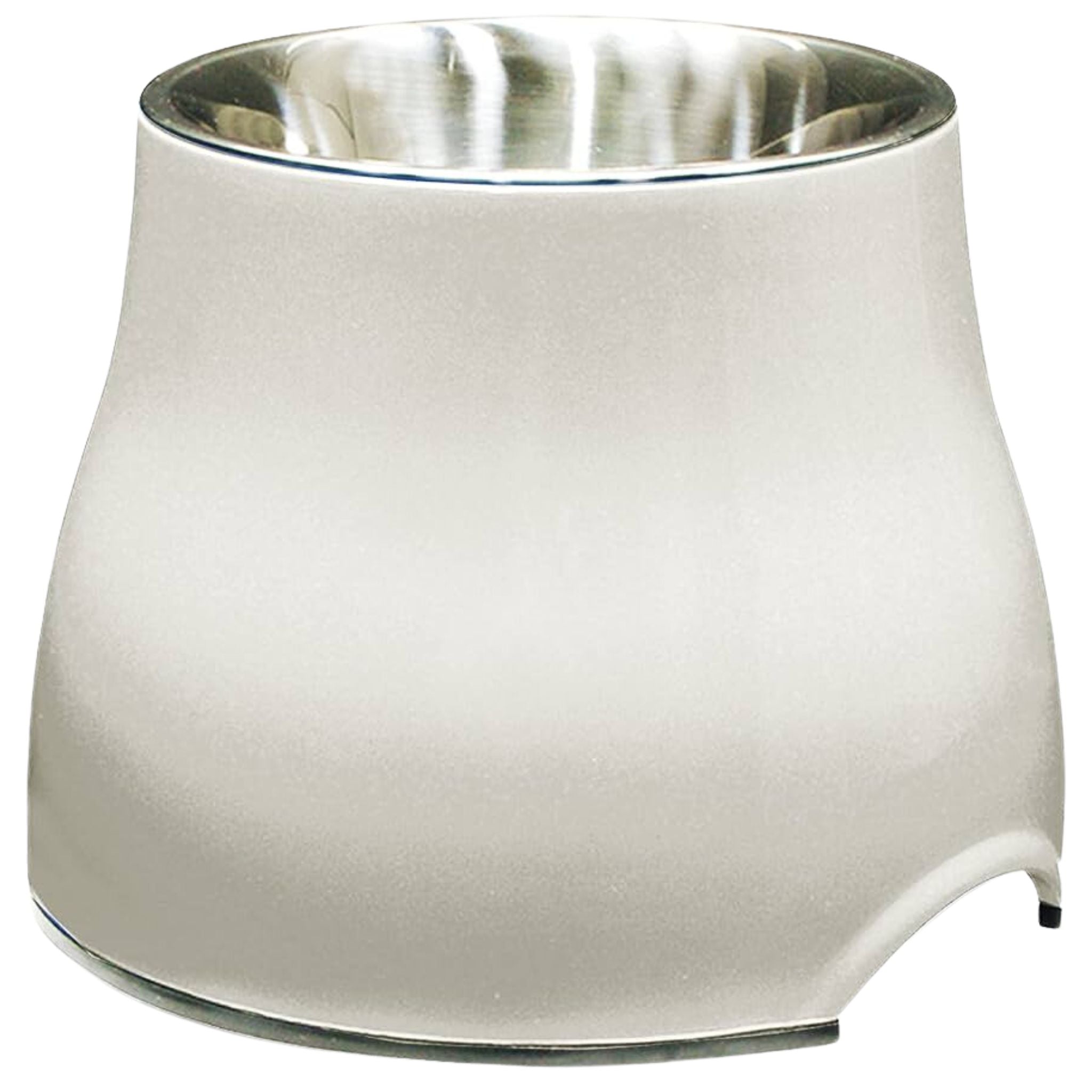 Dogit 2 in 1 Elevated Dog Dish Black White | PeekAPaw Pet Supplies