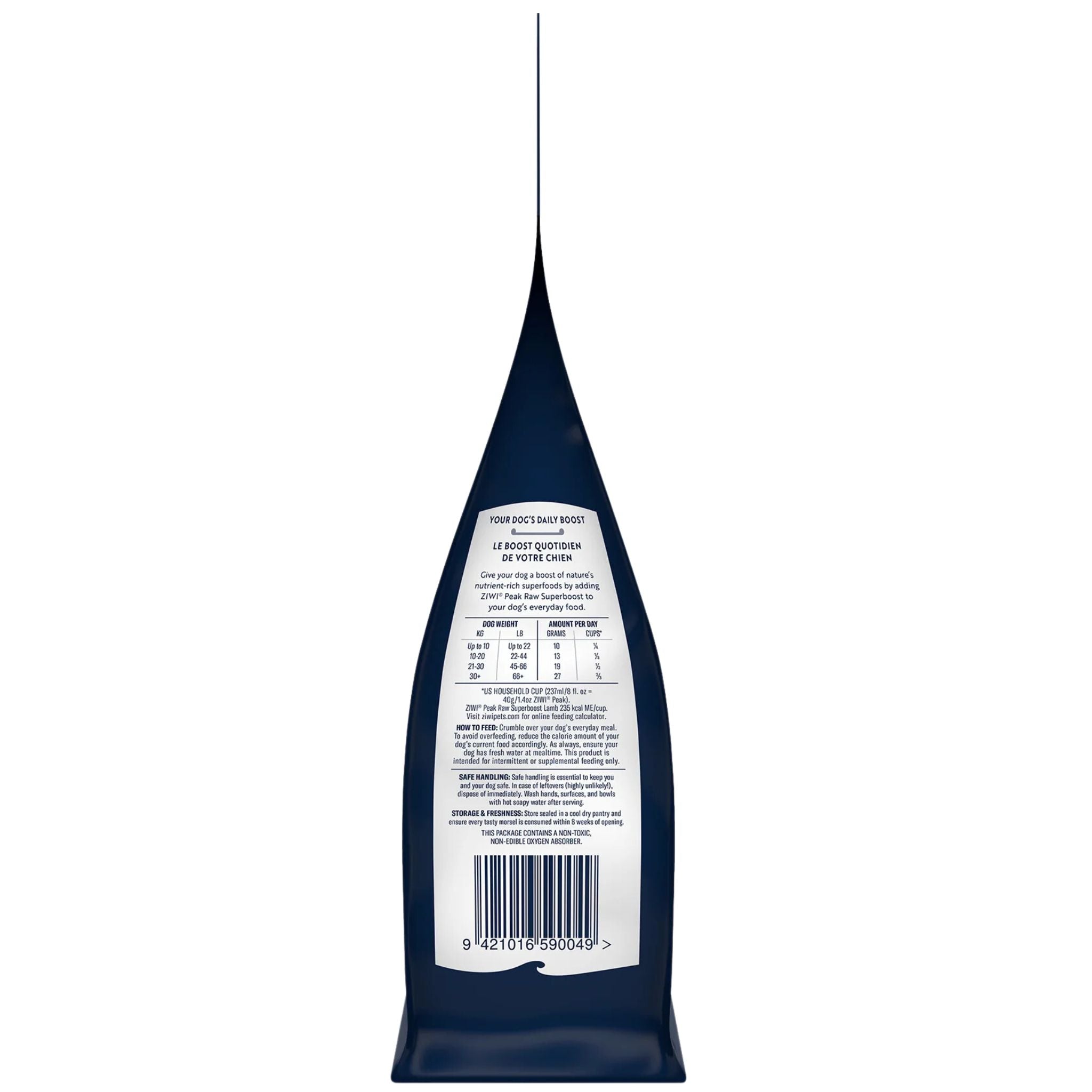 ZIWI Peak Freeze Dried Dog Boosters Raw Superboost - Lamb | PeekAPaw Pet Supplies