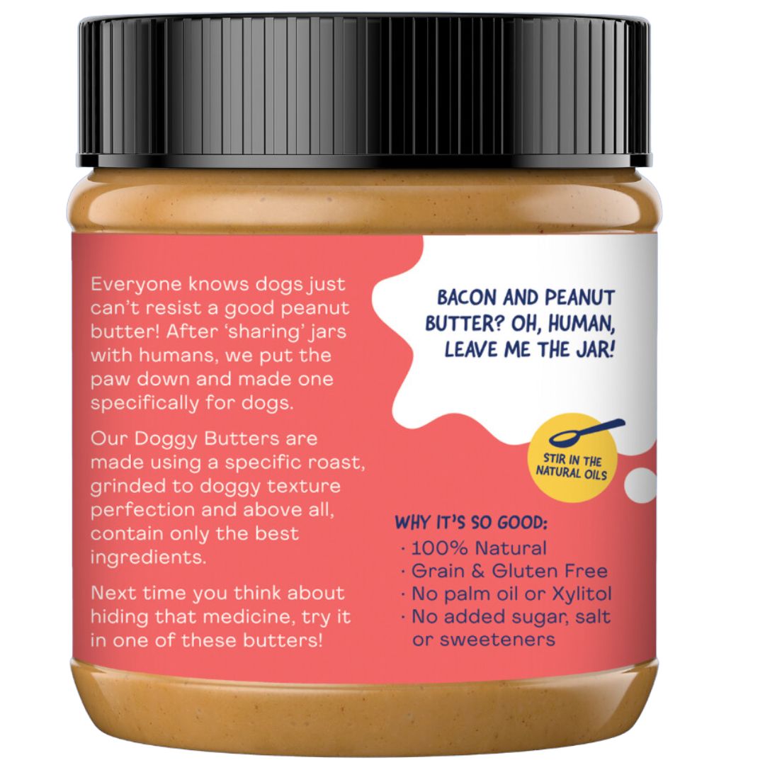 Doggylicious Barkin Bacon Doggy Butter| PeekAPaw Pet Supplies
