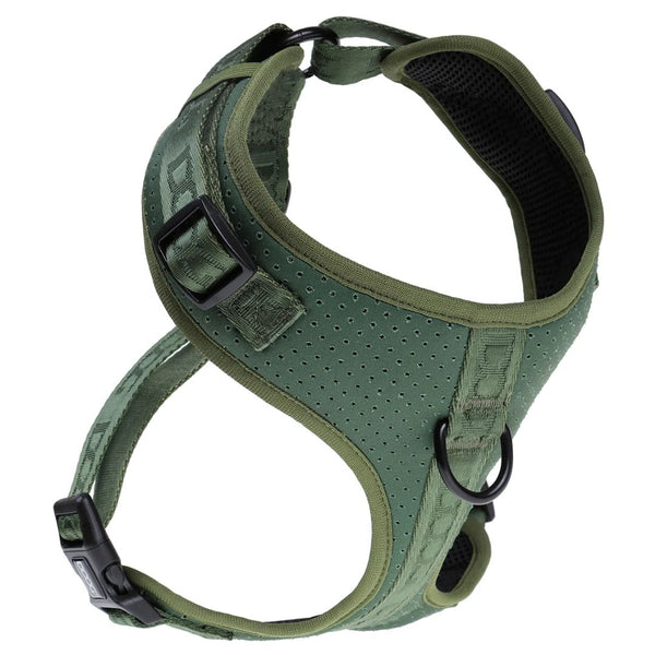 Doog Neosport Dog Soft Harness - Olive Green - Small | PeekAPaw Pet Supplies